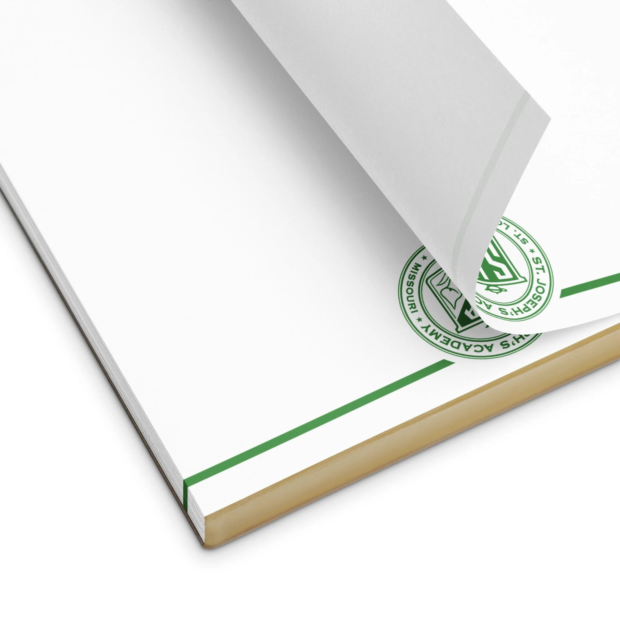 Custom School Logo Notepad