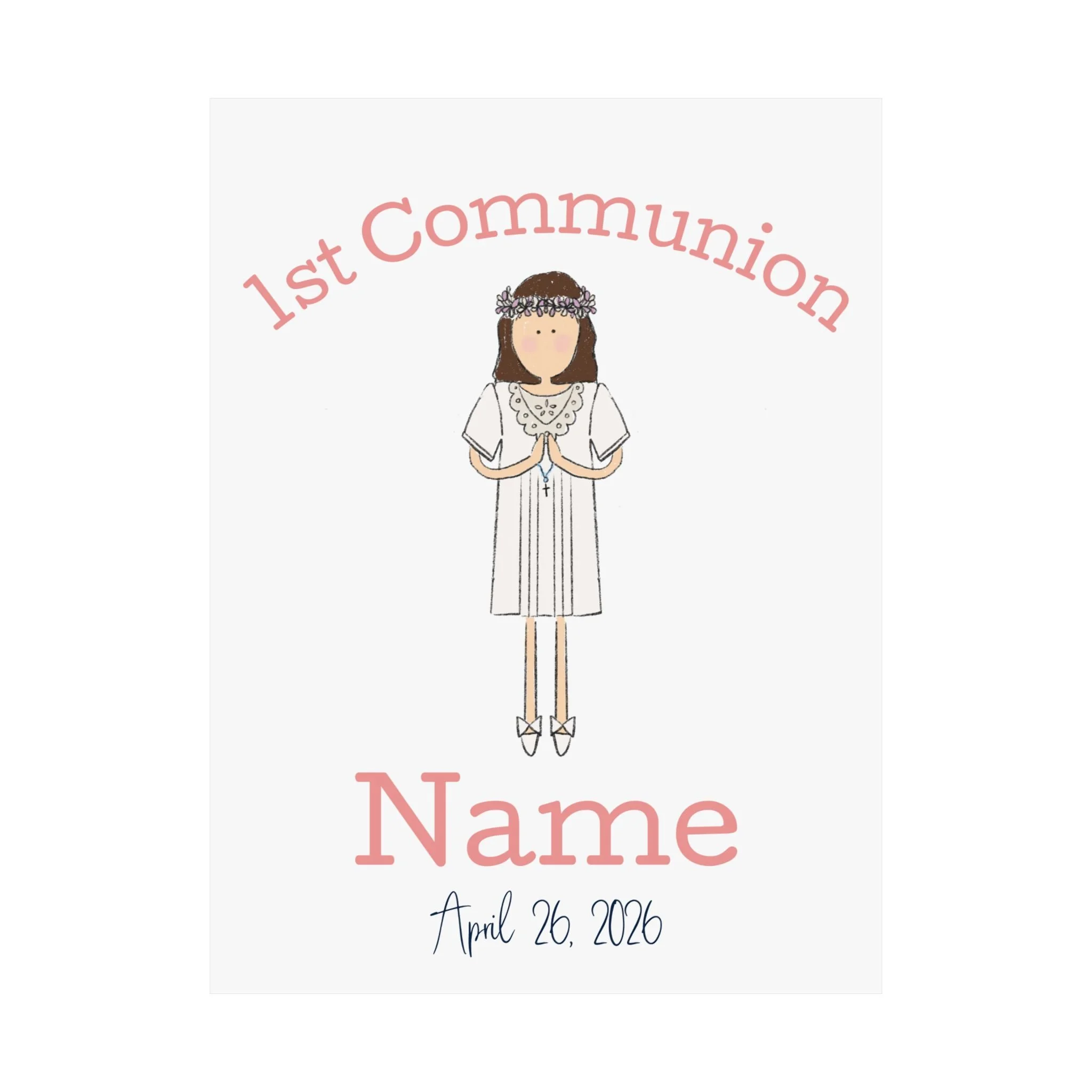 1st Communion Poster