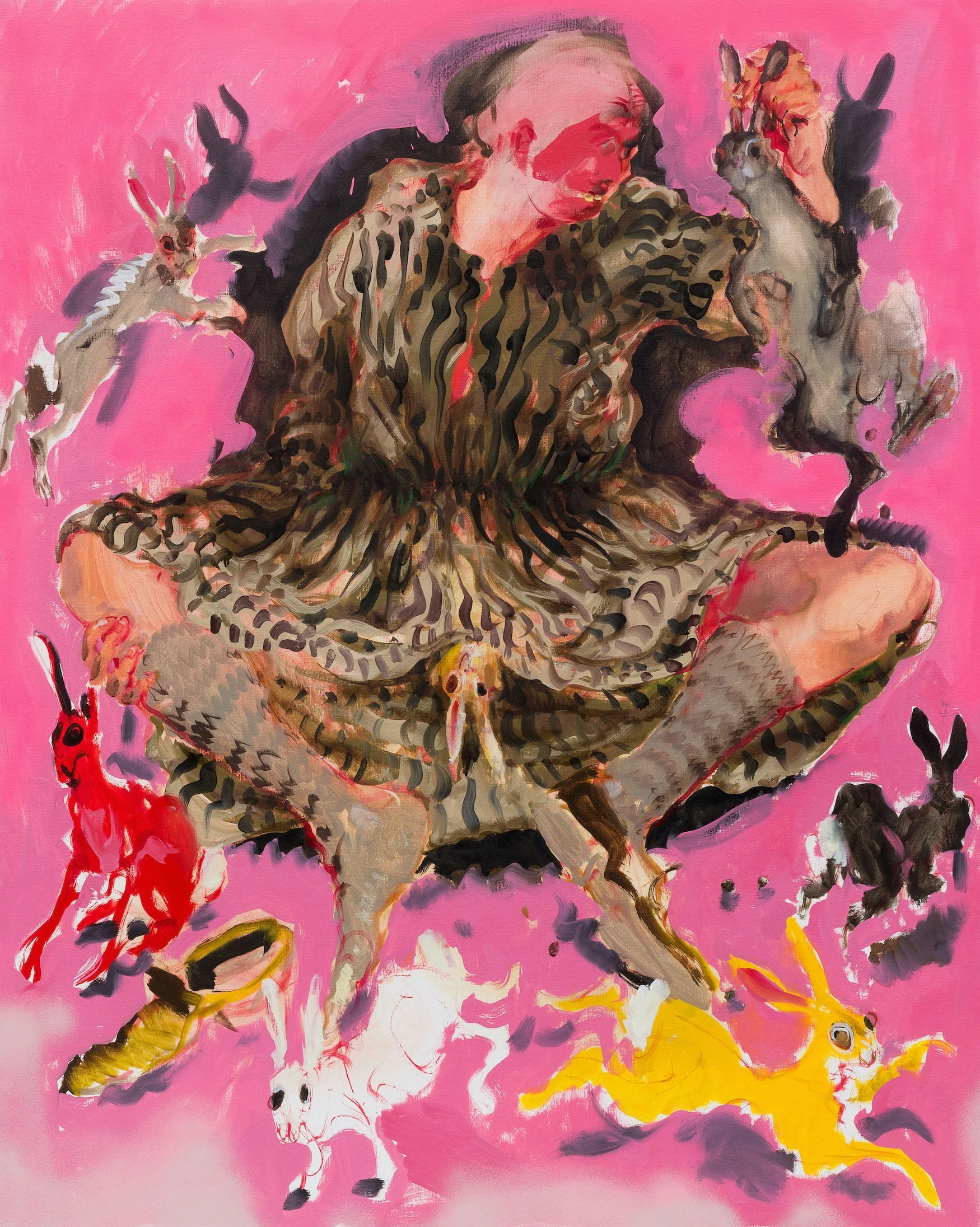 Mary Toft –  oil on linen 152x121cm 2018 