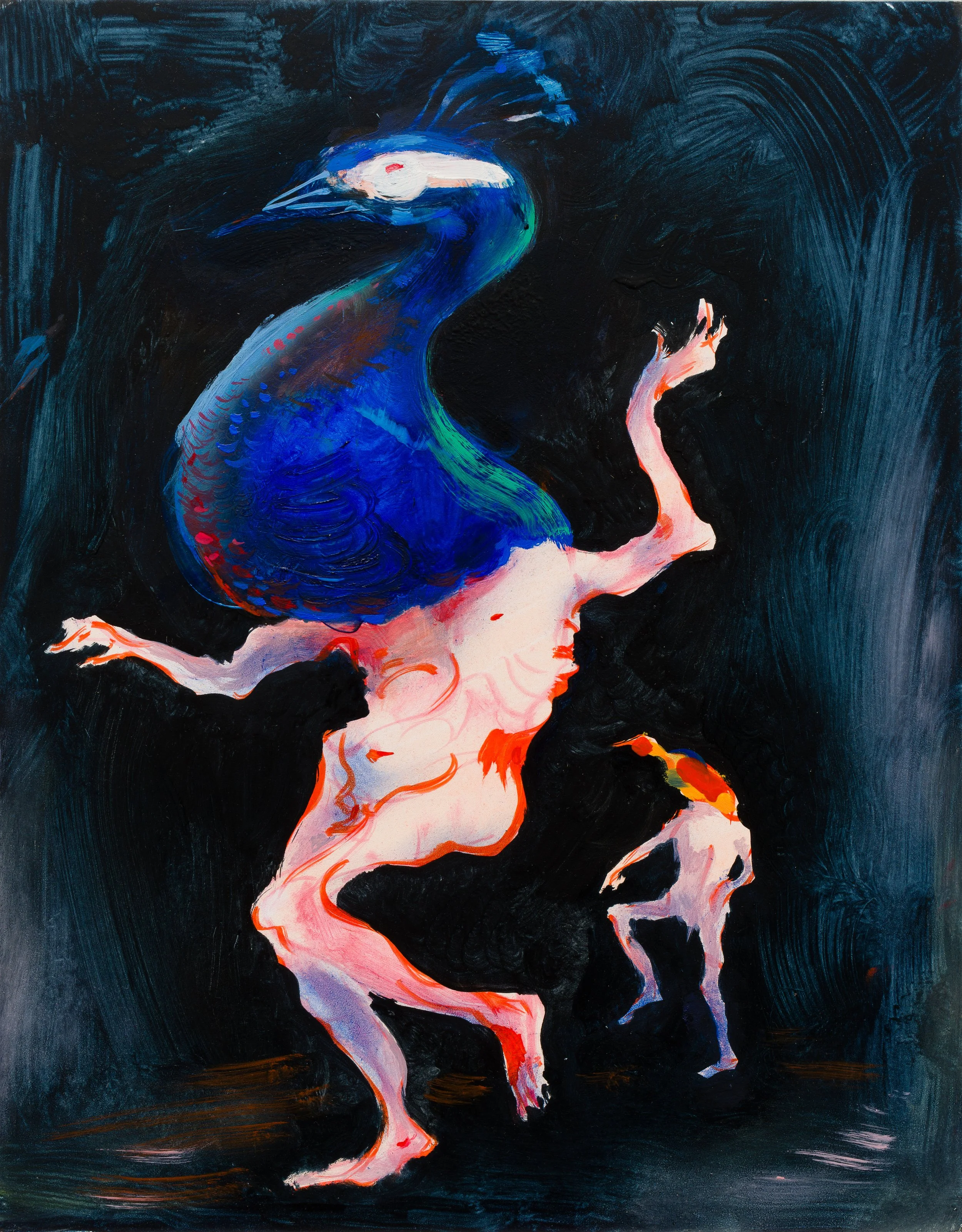 Vanity/Posers -   oil on panel 40x30cm 2025 