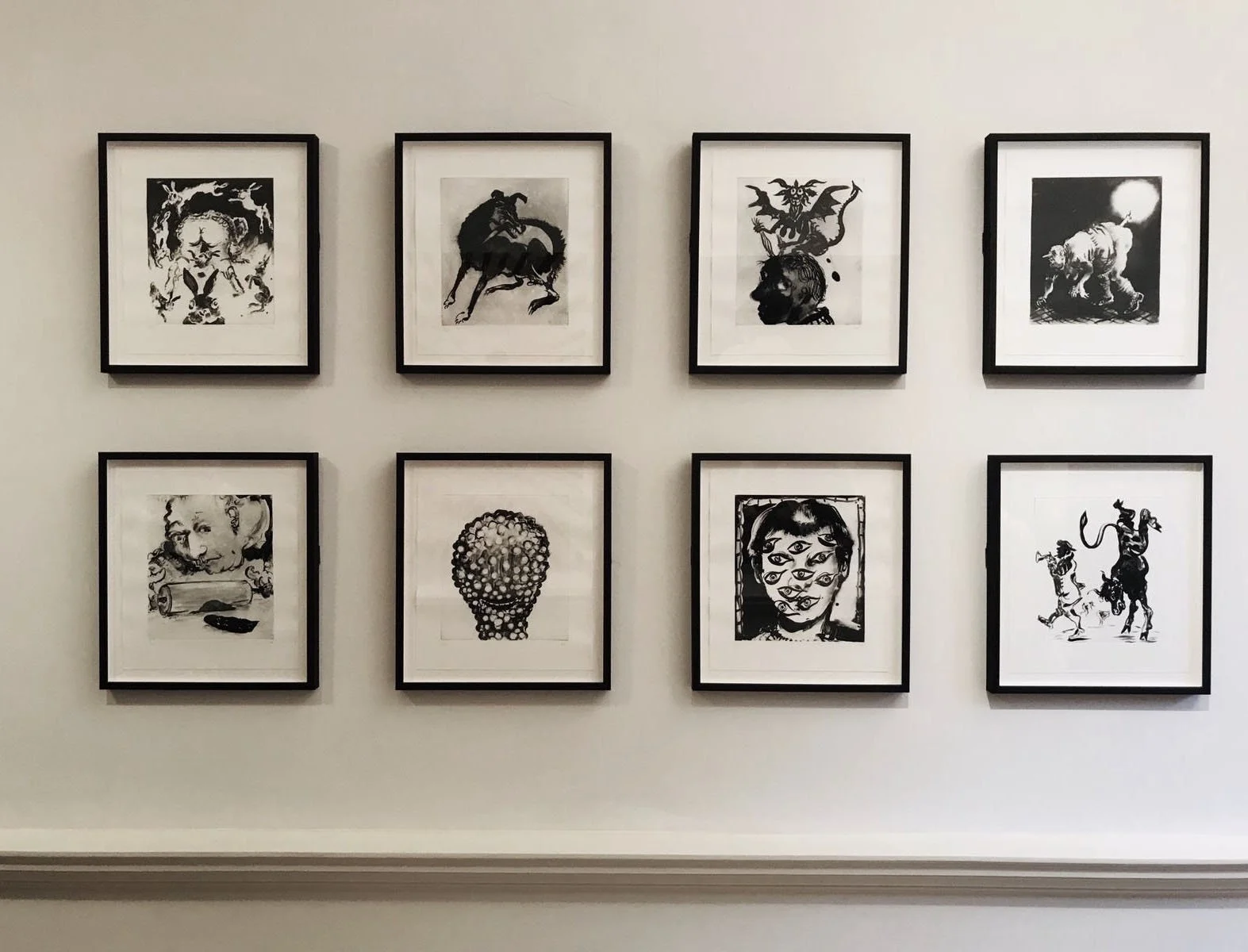 Broadside Etchings series –  Polymer Gravure etchings, each 36x30cm edition of 20, 2019 