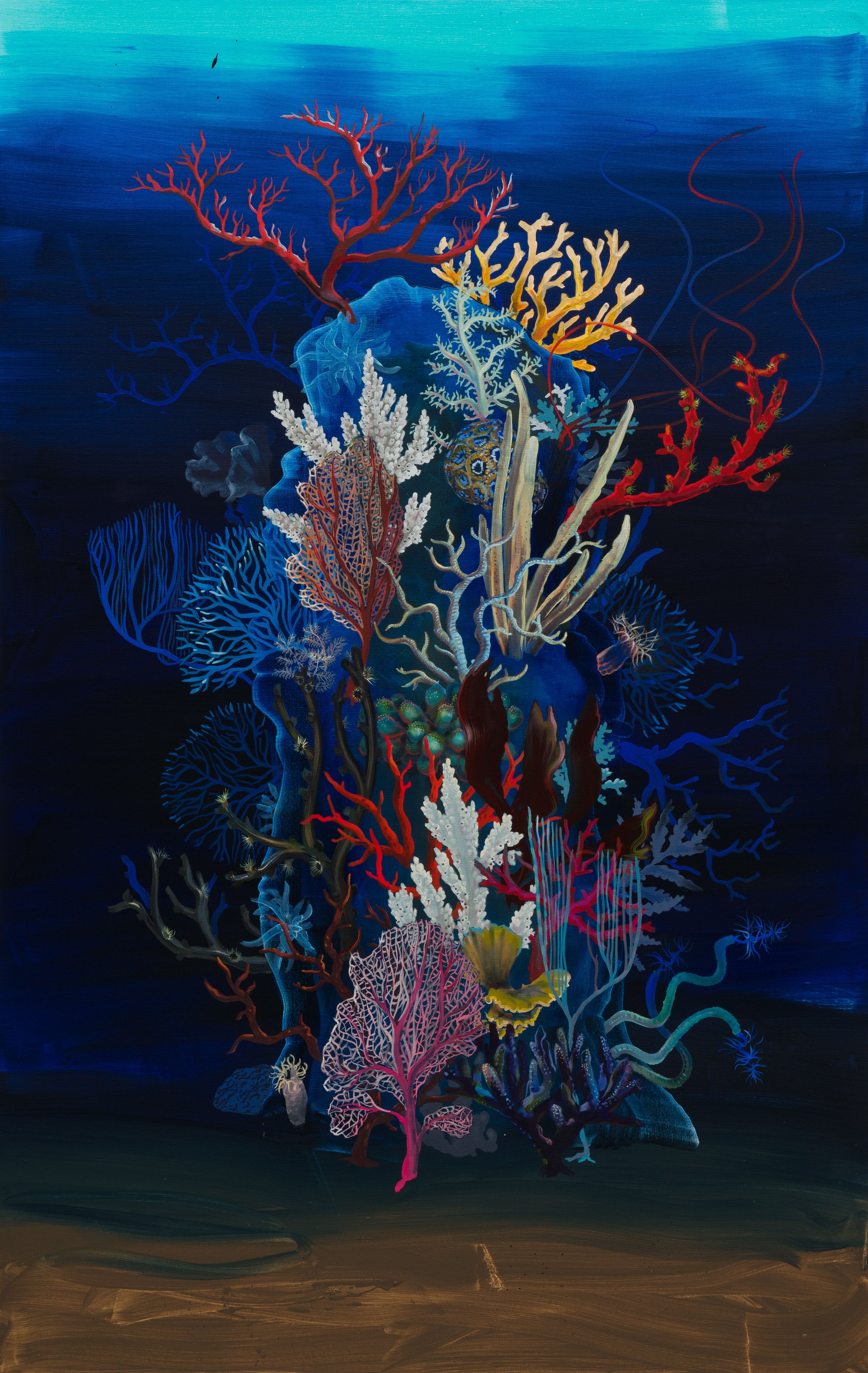 Dead-man's Fingers (II) –  oil on linen 220x250cm 2020 