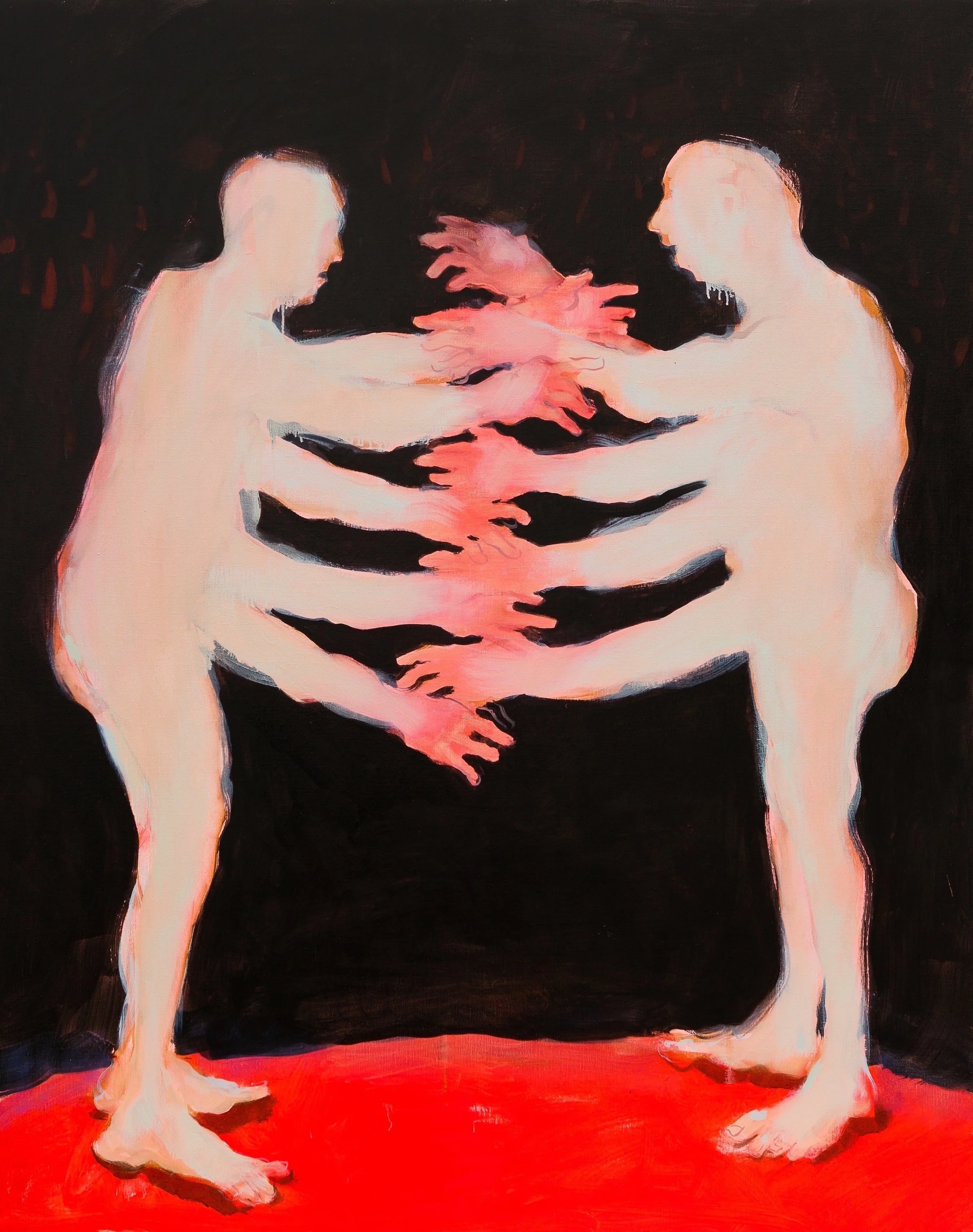 Lust/Lovers -  oil on linen 152x121cm 2014 