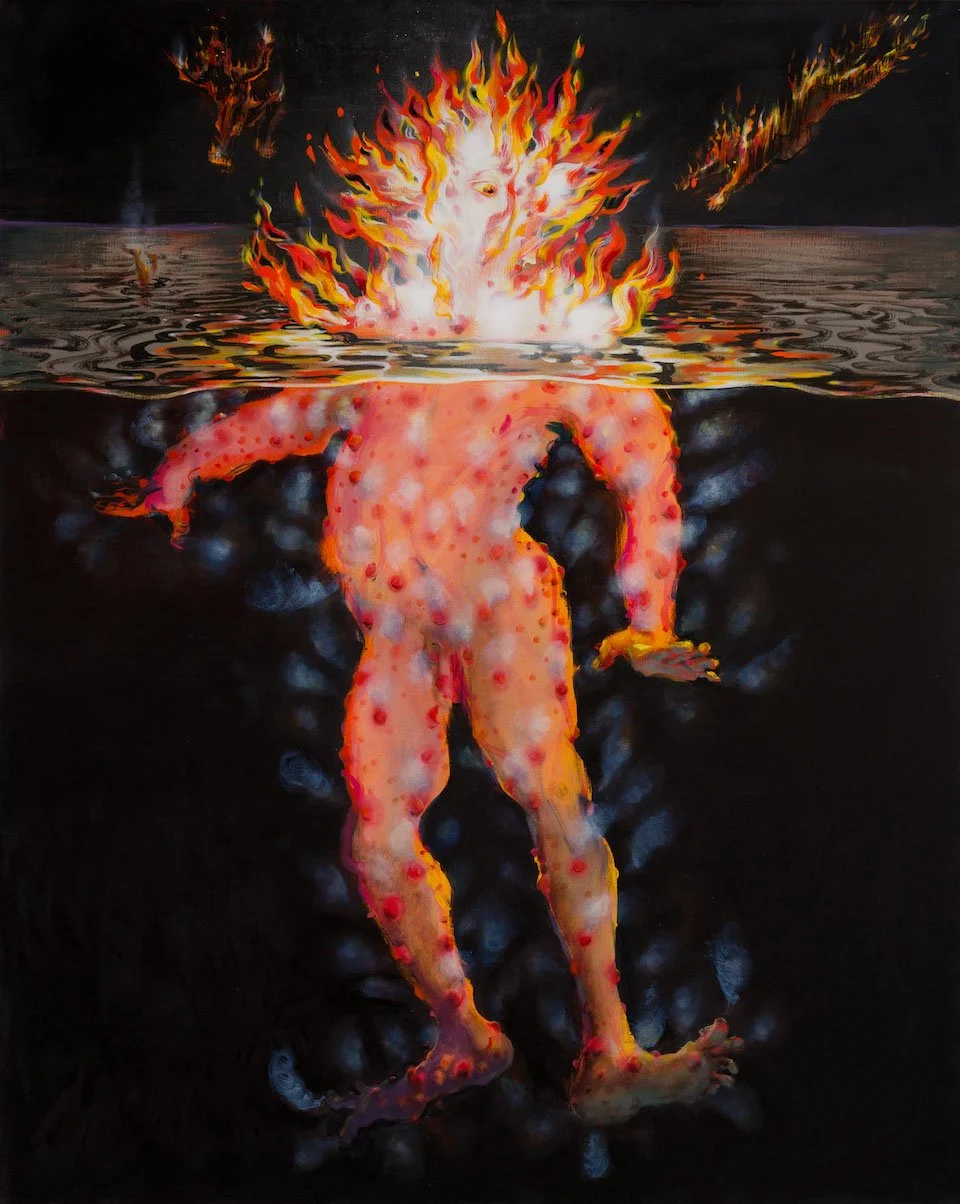 Boiled –  Oil on linen 152x121cm 