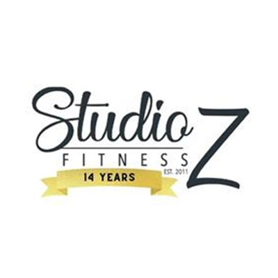 Logo for Studio Z Fitness, celebrating 14 years since 2011.