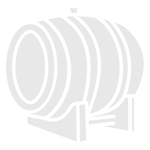 A large wooden barrel on a stand with a spout for pouring.