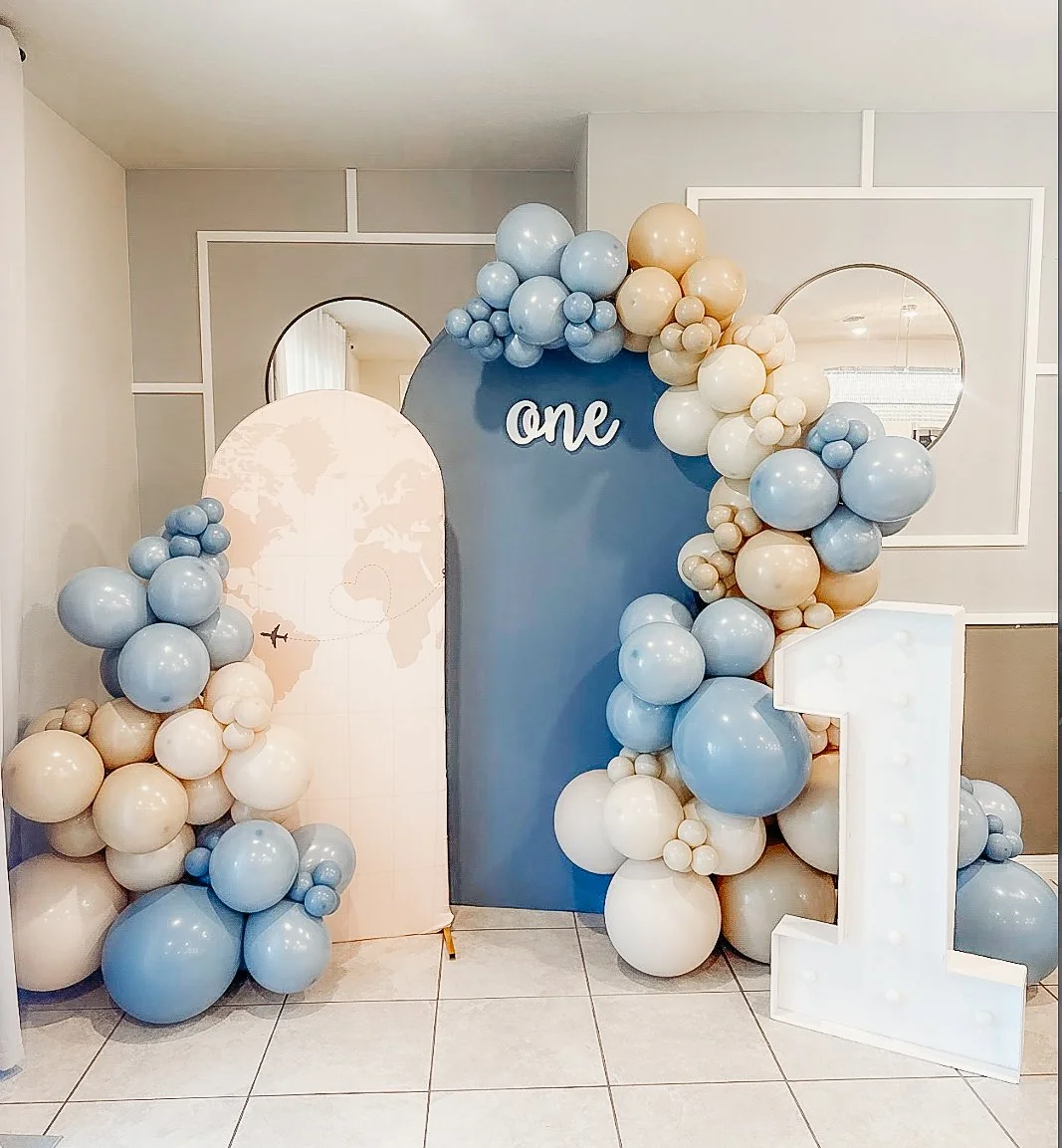 First Birthday Airplane Theme Party: “Oh How Time Flies” Celebration