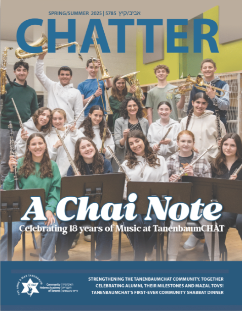 CHATTER [JUNE 2025]: With a strong base of close to 10,000 alumni, TanenbaumCHAT graduates are proud of their high school heritage. Many remain actively involved in the school community, highlighting the school’s success in fostering lasting connecti
