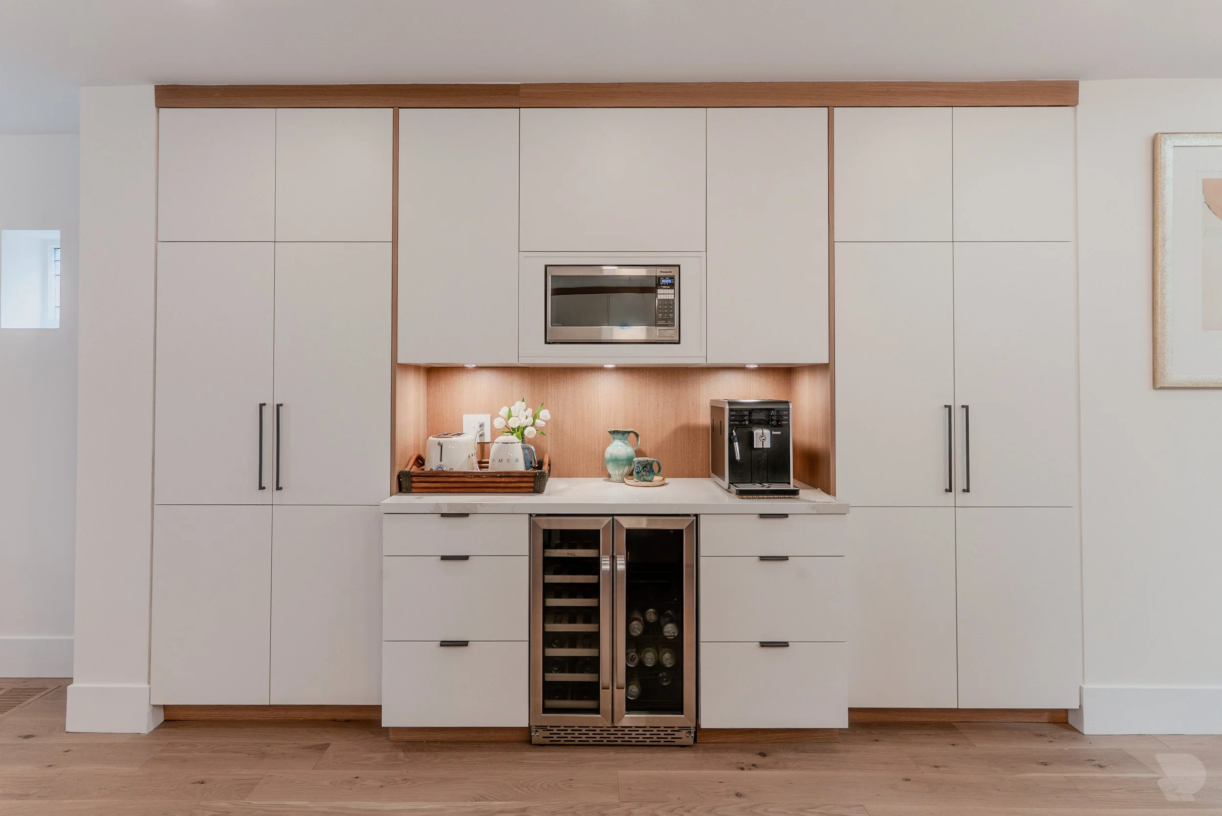 Picture of Kitchen counter and coffee bar renovations videography services