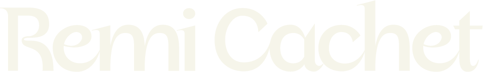 Text Graphic 'Remi Cachet' logo