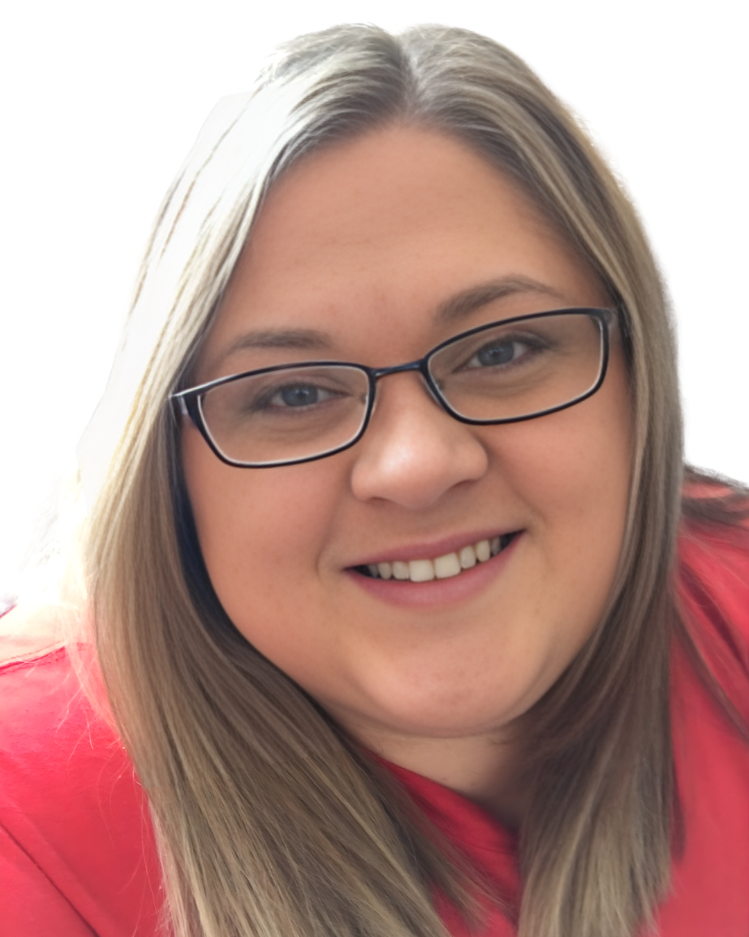 Image of Jaime Ryter, the founder of The Vacation Game Plan. She has medium length brownish-blonde hair and wears glasses