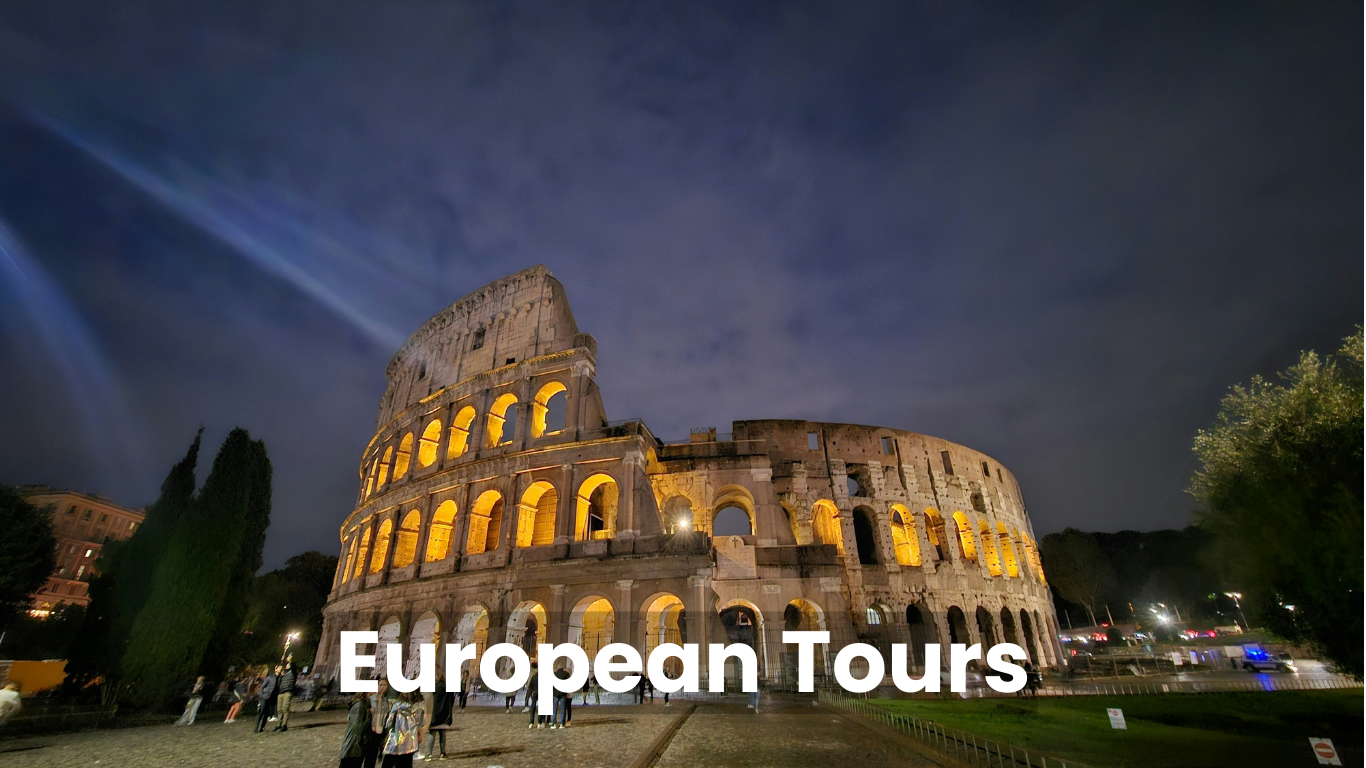 Roman Colliseum at Night