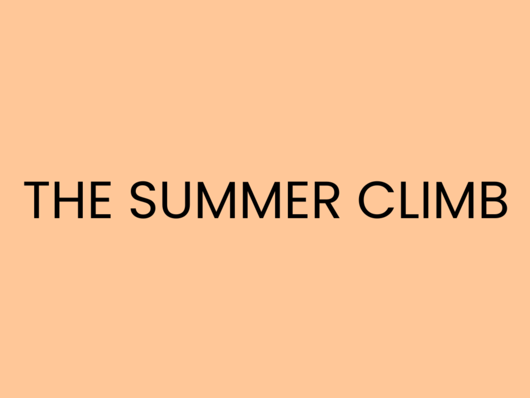 THE SUMMER CLIMB