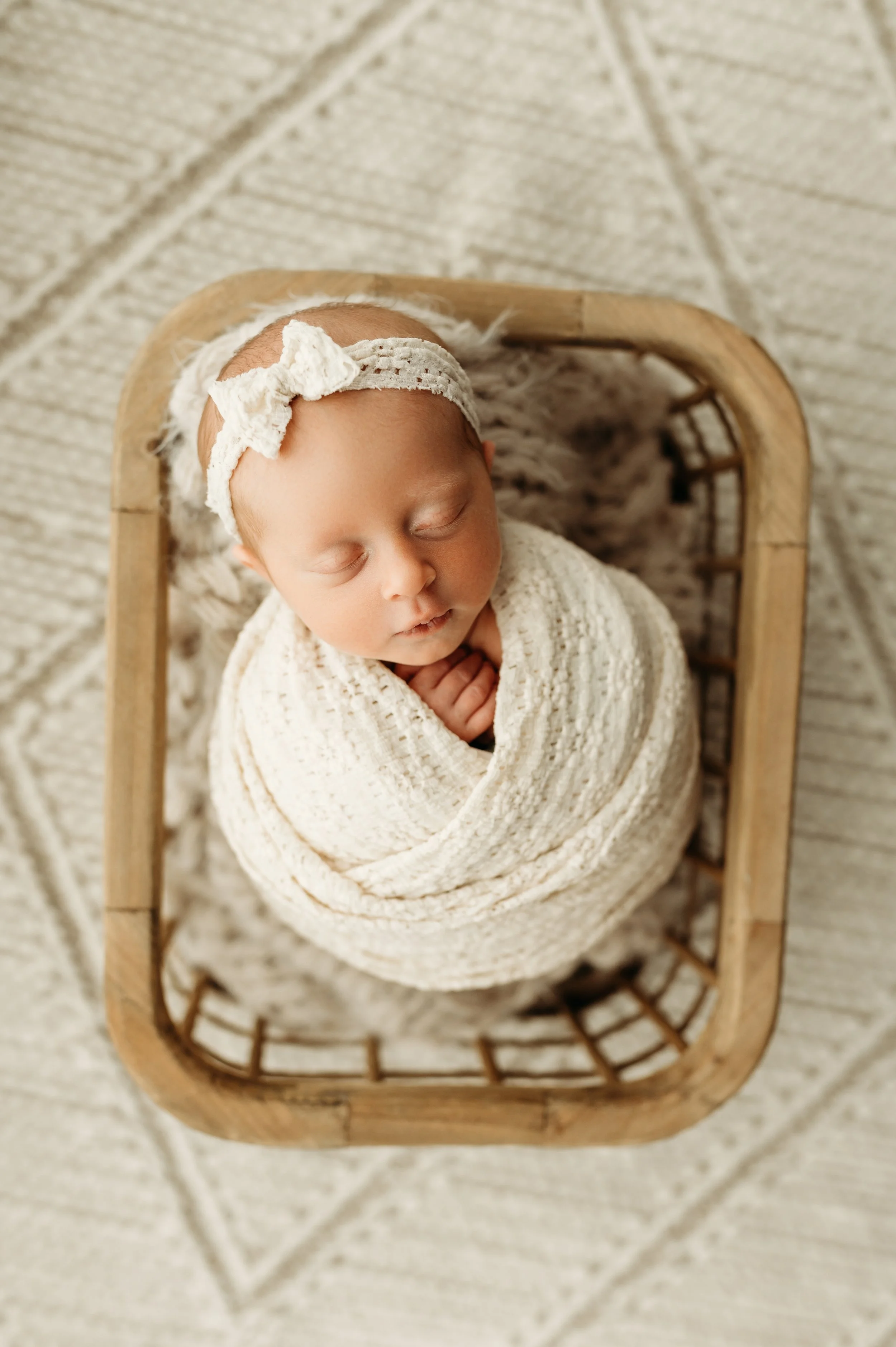 newborn baby girl studio session in Ashland City near Nashville, TN