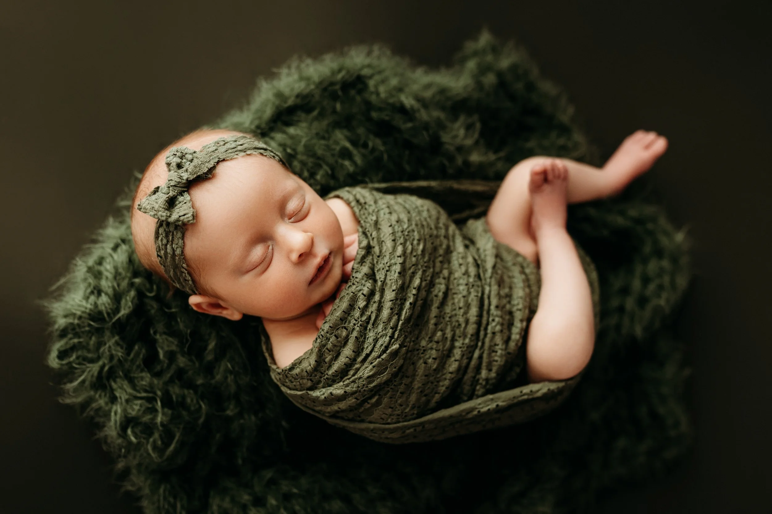 Nashville, TN newborn girl photography
