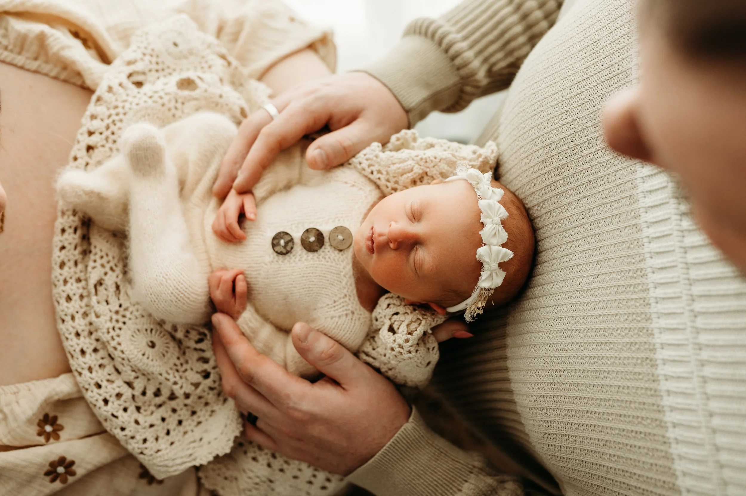 newborn family session near Nashville, Tn