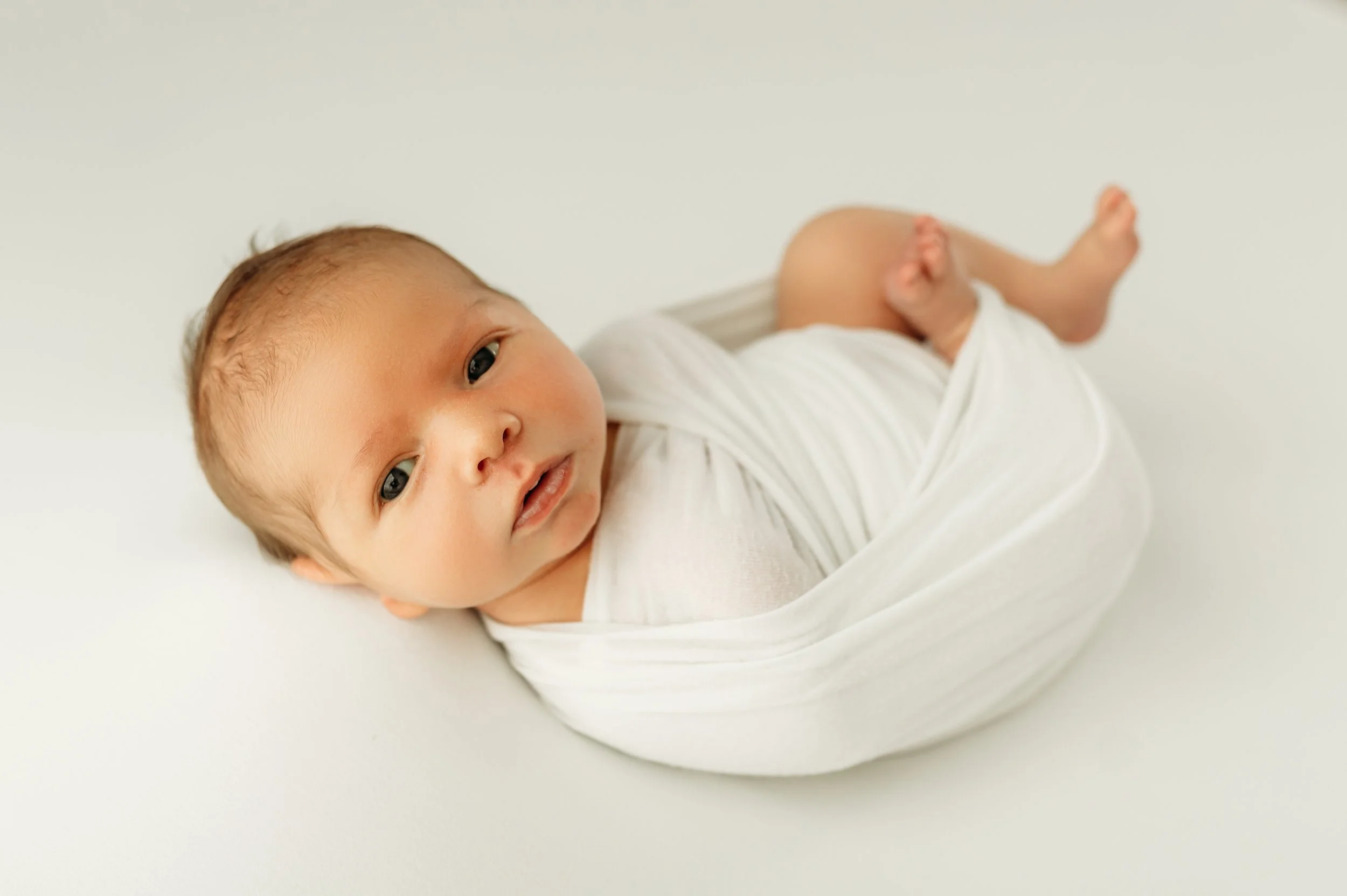 simple and timeless newborn baby boy photo by a pleasant view, tn newborn photographer