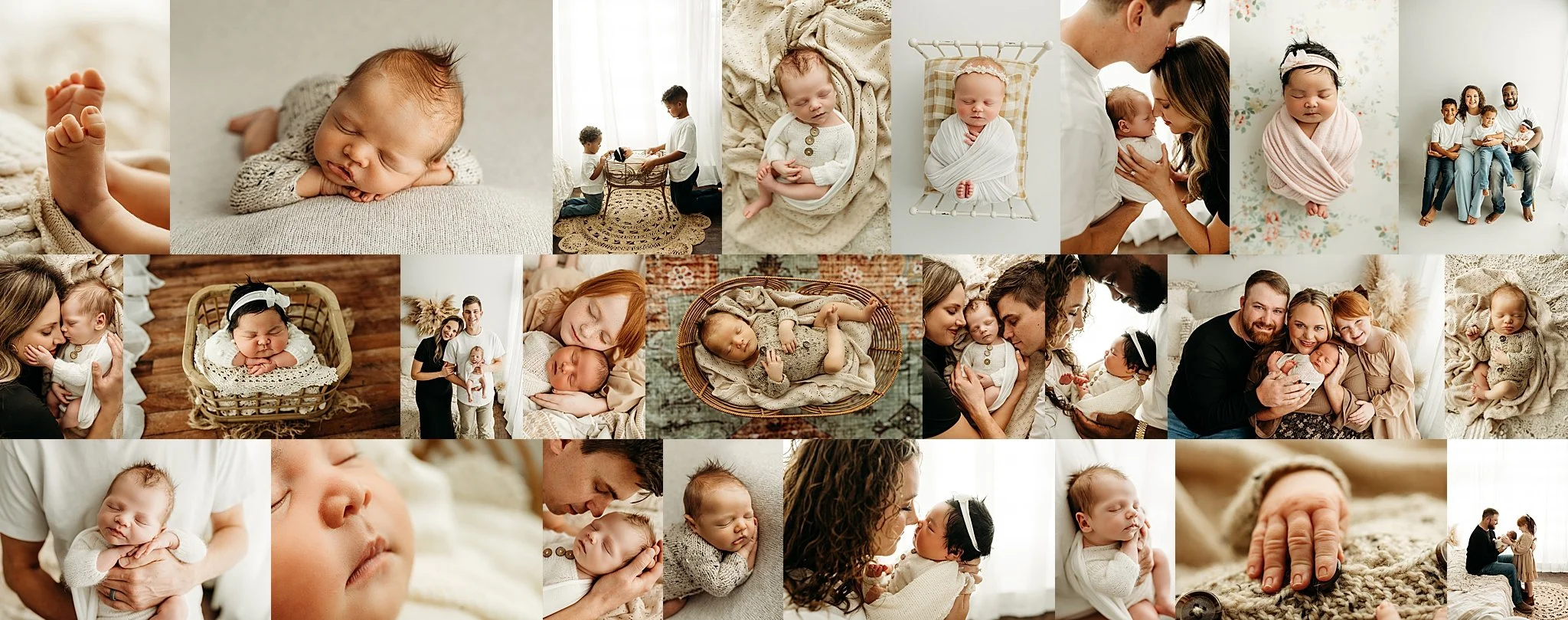 Nashville, tn babies from newborn to milestones captured by Bethany Jones Photography