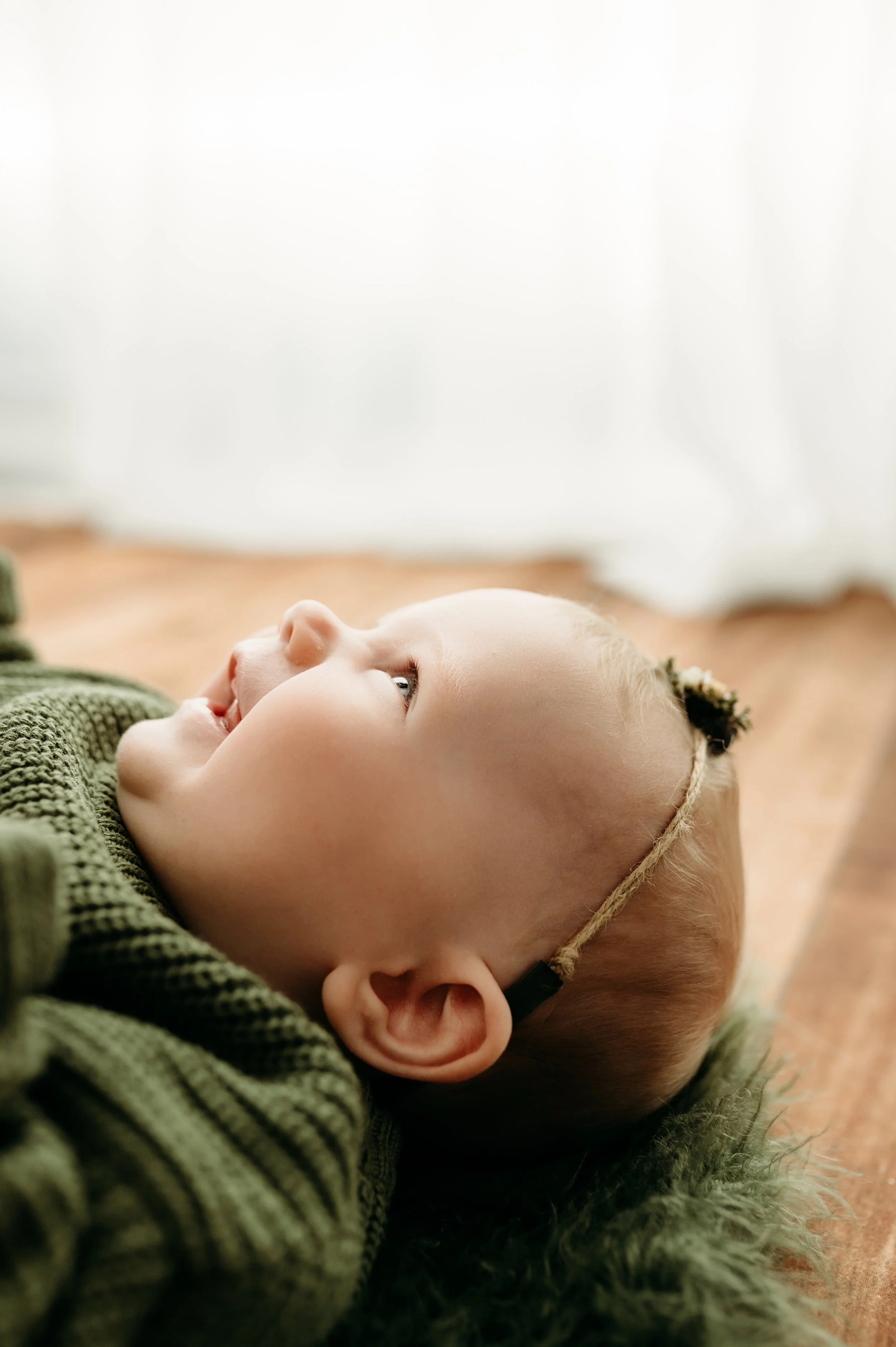 Nashville baby milestone session in Pleasant View, TN