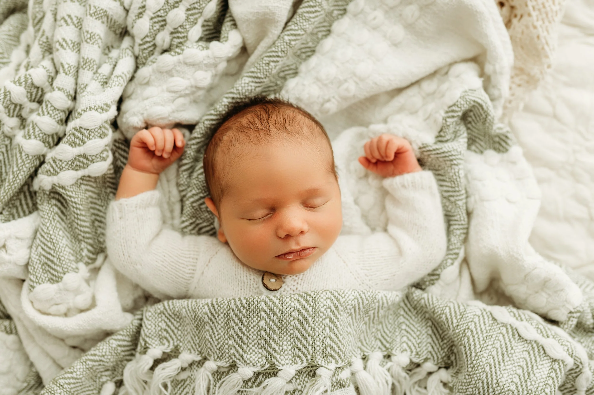 sleeping newborn baby boy picture by a pleasant view tn newborn photographer