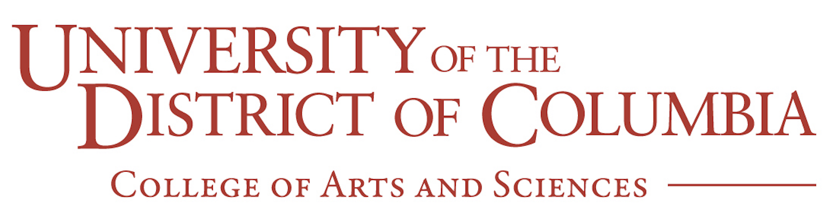 University of the District of Columbia College of Arts and Sciences logo