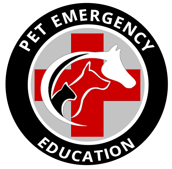 Pet emergency education certification logo 