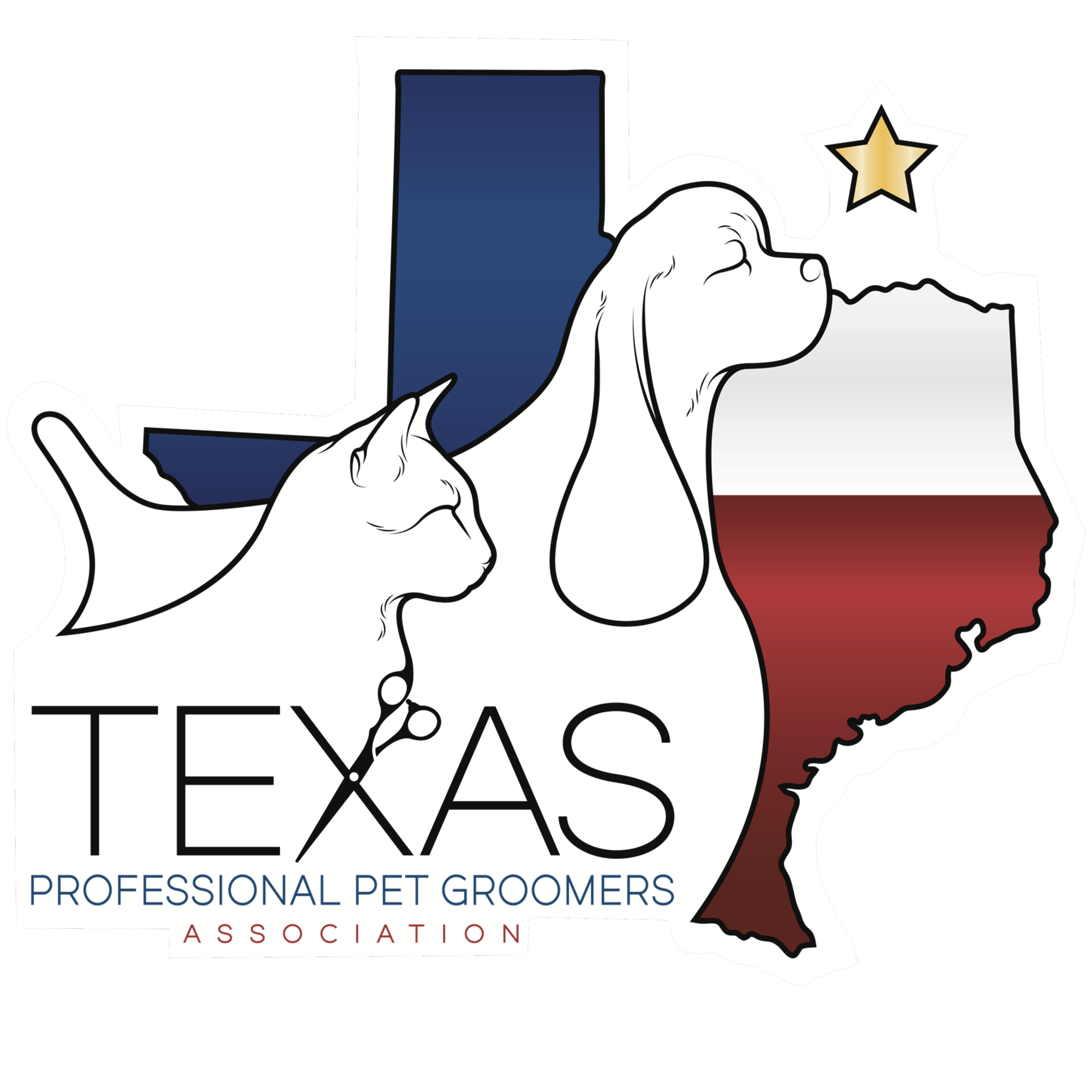 Texas Professional Pet Groomers logo