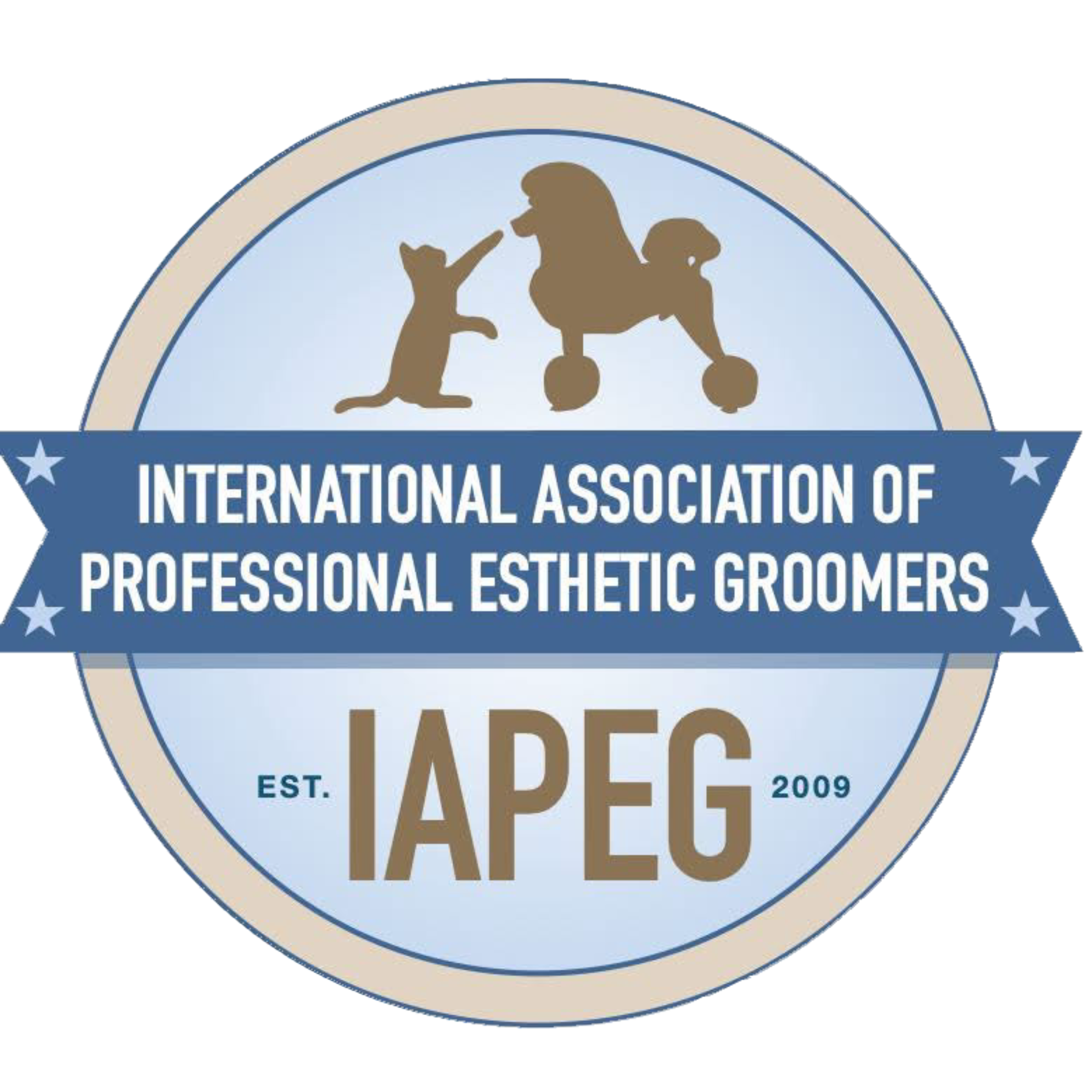Logo of the International Association of Professional Esthetic Groomers