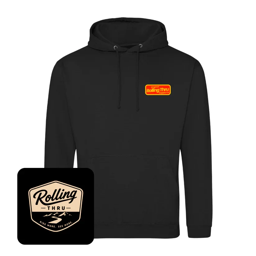 Rolling Thru Retro Hoodie
