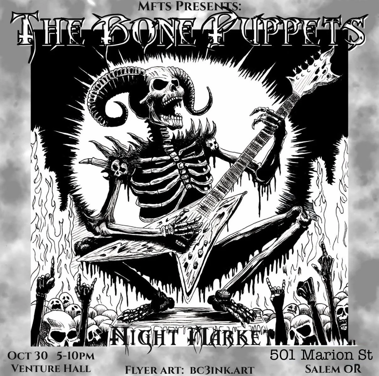 The Bone Puppets Market 