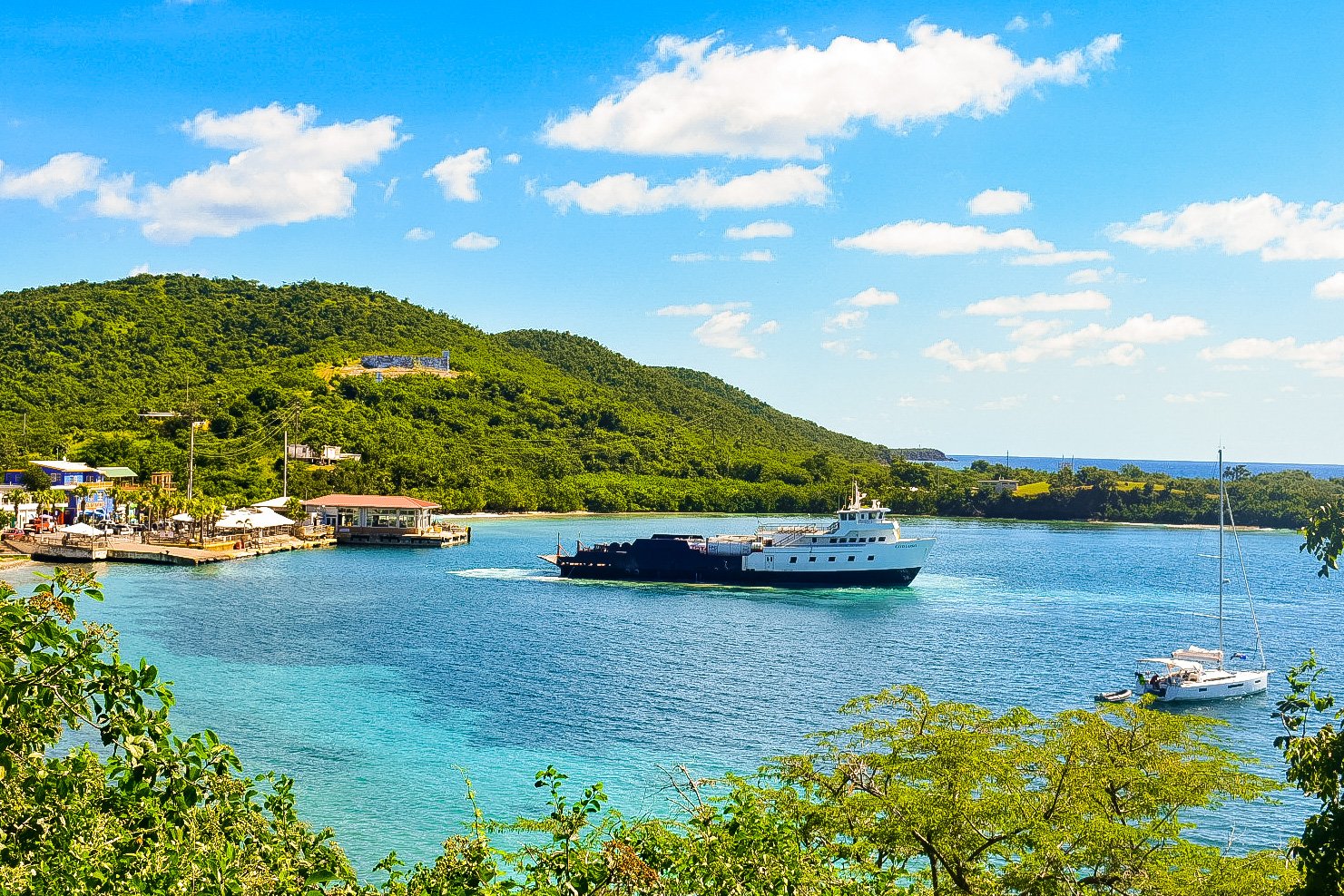 The ferry's here