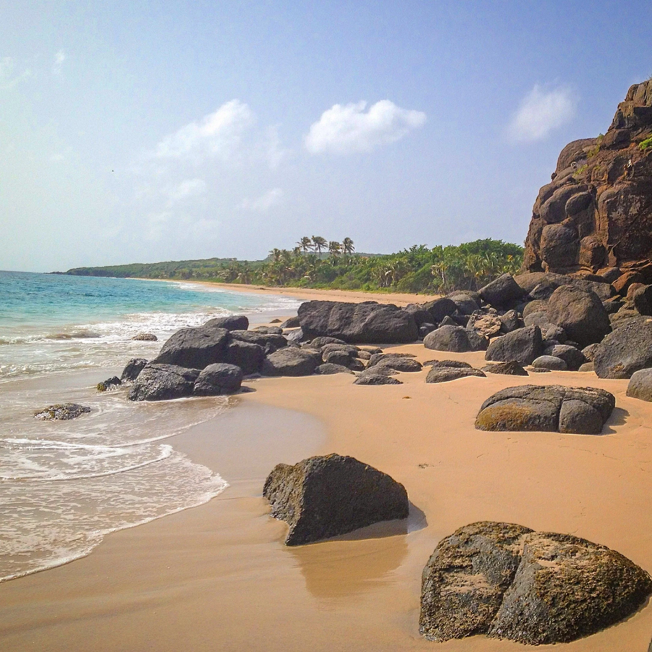Punta Manchita toward Zoni