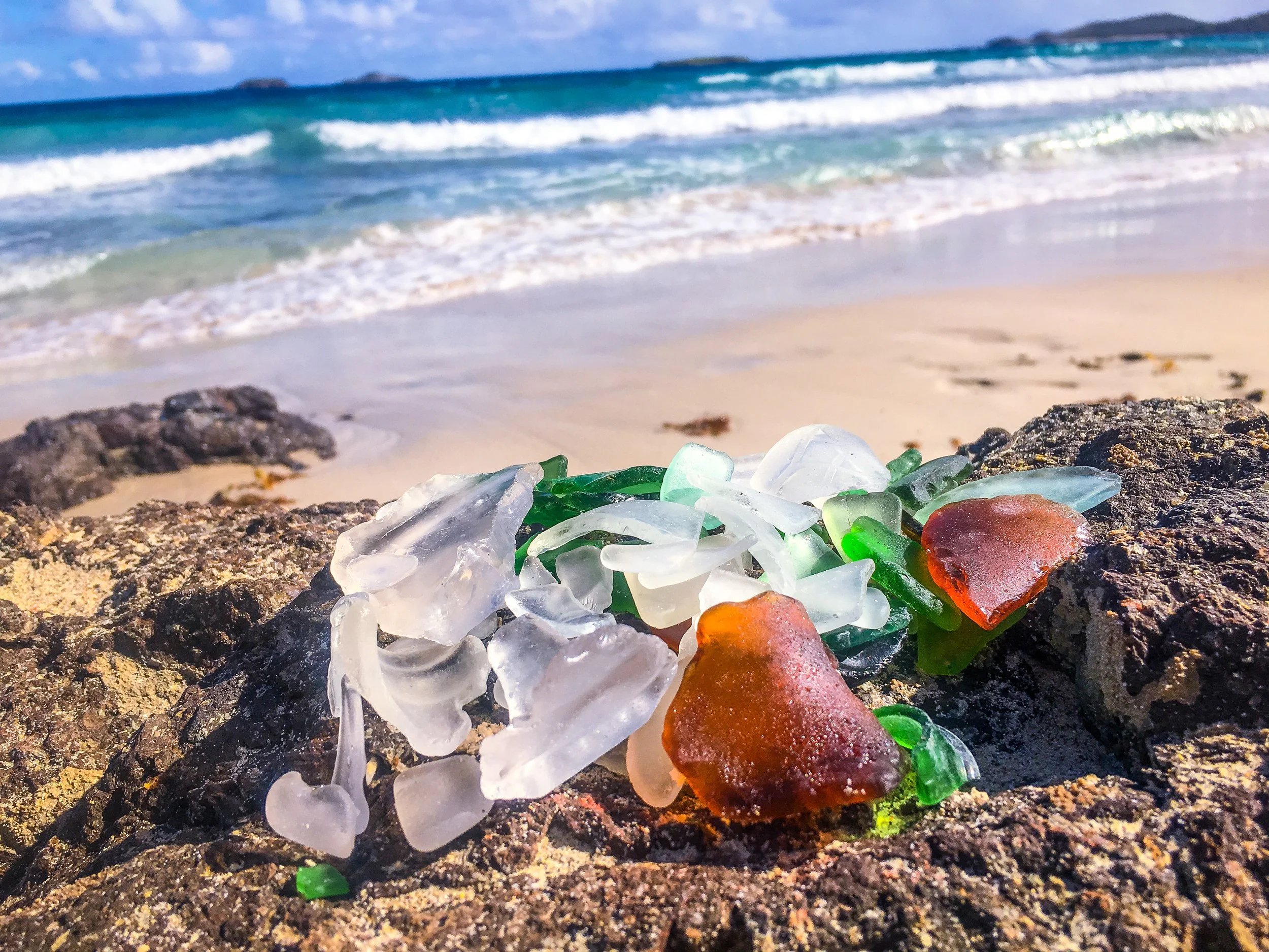 Culebra sea glass
