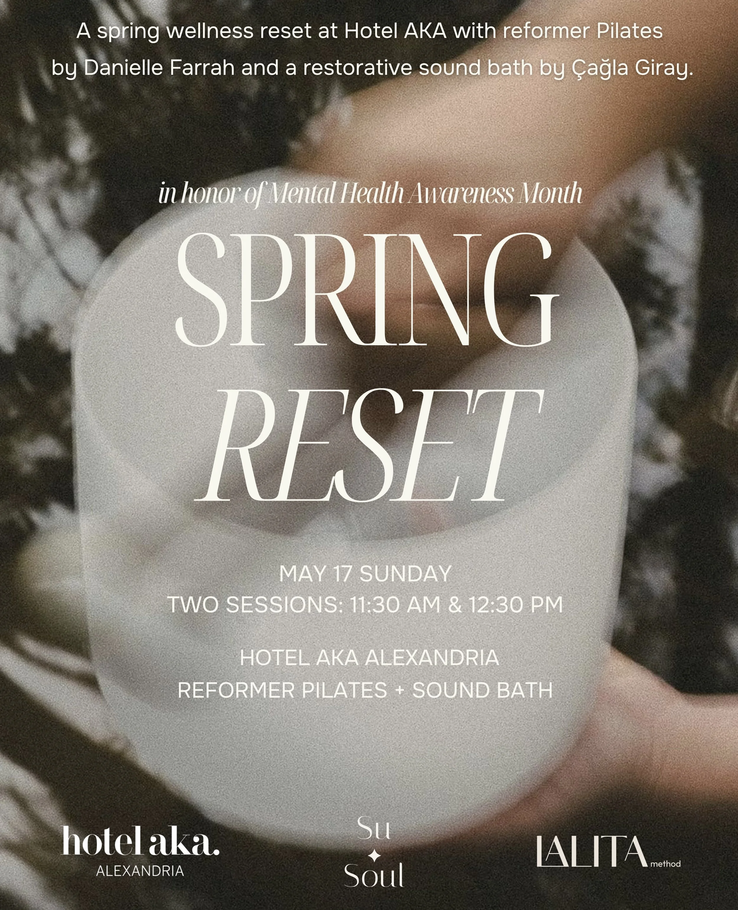 The Spring Reset Experience: Pilates + SoundBath