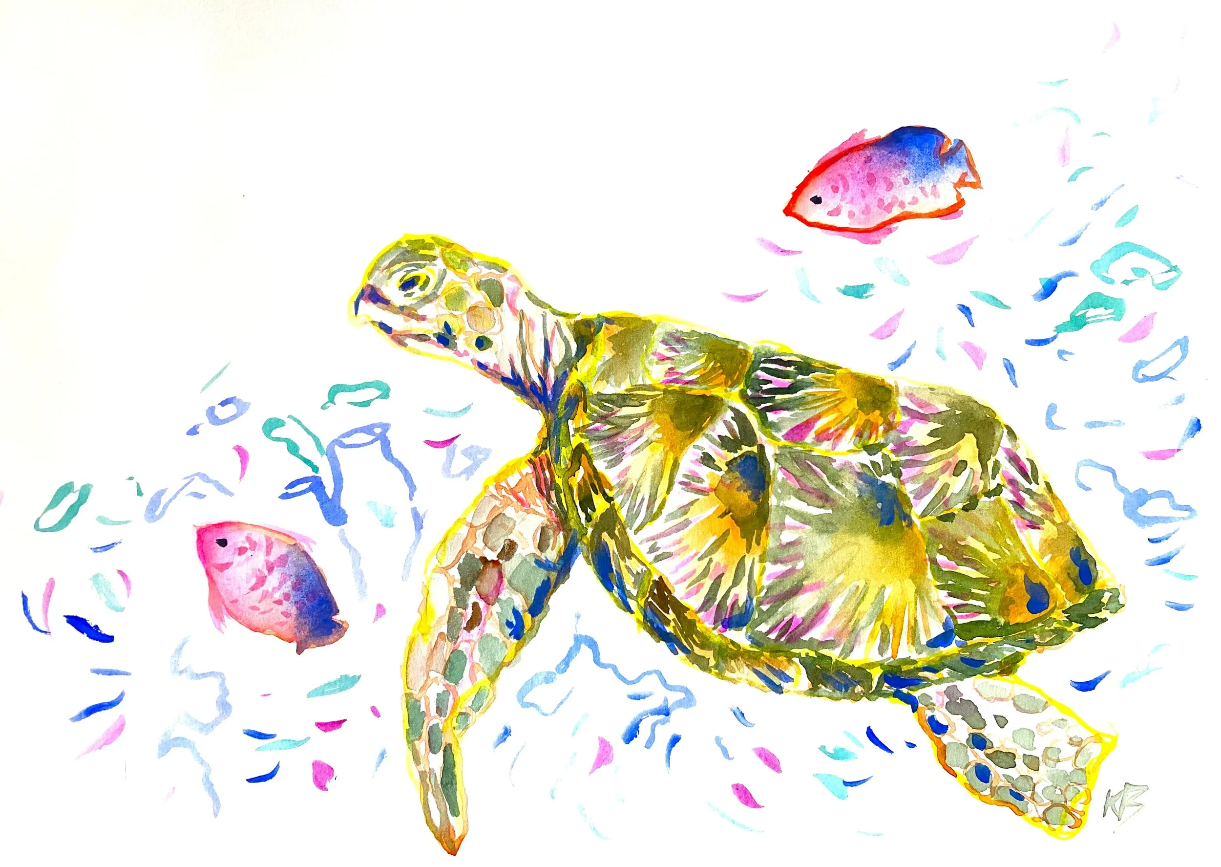 World Watercolor Month: Day 1 — My Way