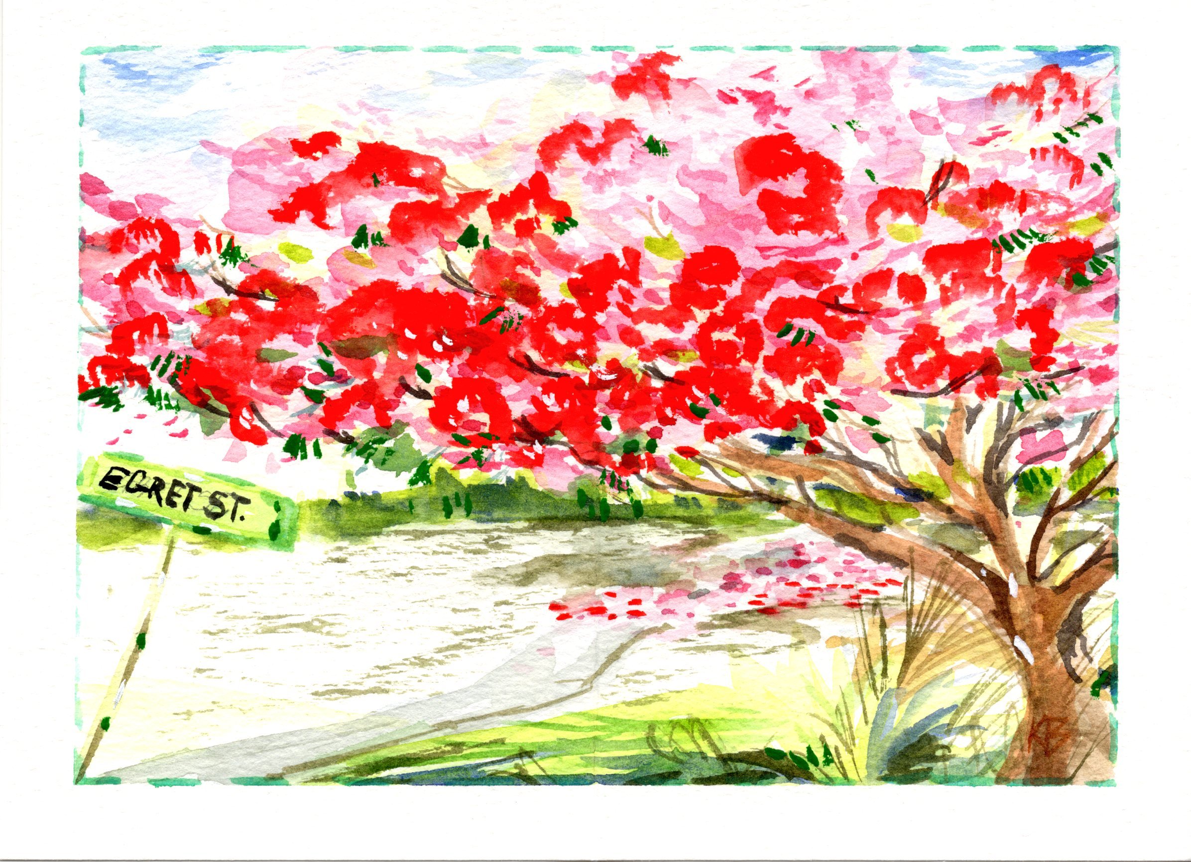 World Watercolor Month: Day 4 — Painting Through the Fear of the Blank Page
