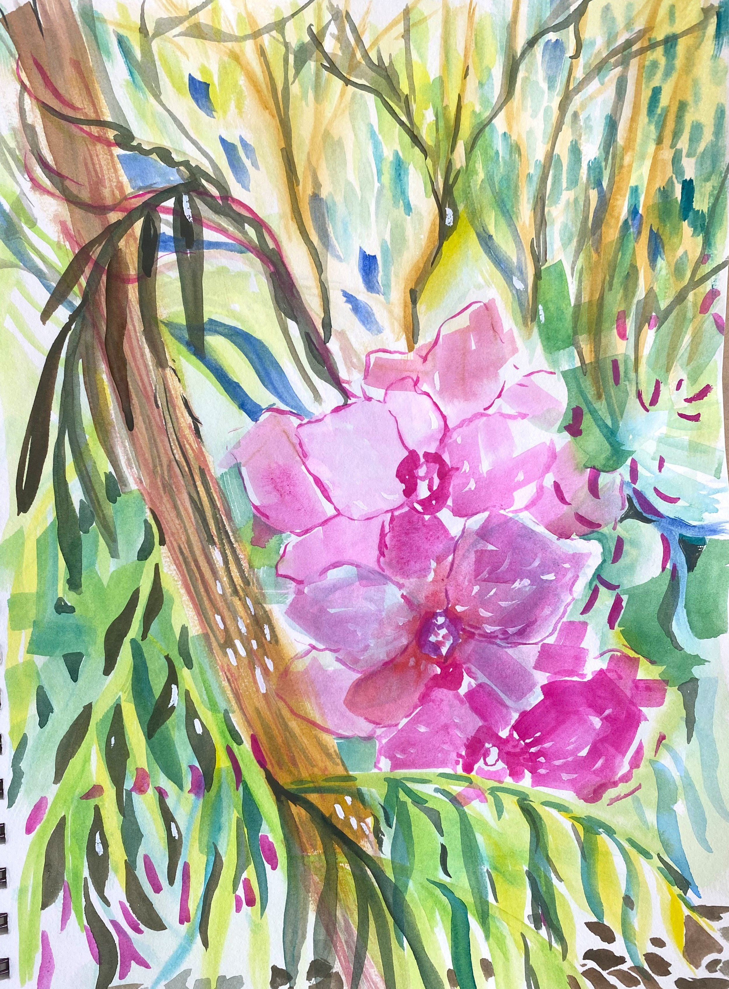 World Watercolor Month: Days 10 &amp; 11 — Finding the Common Thread