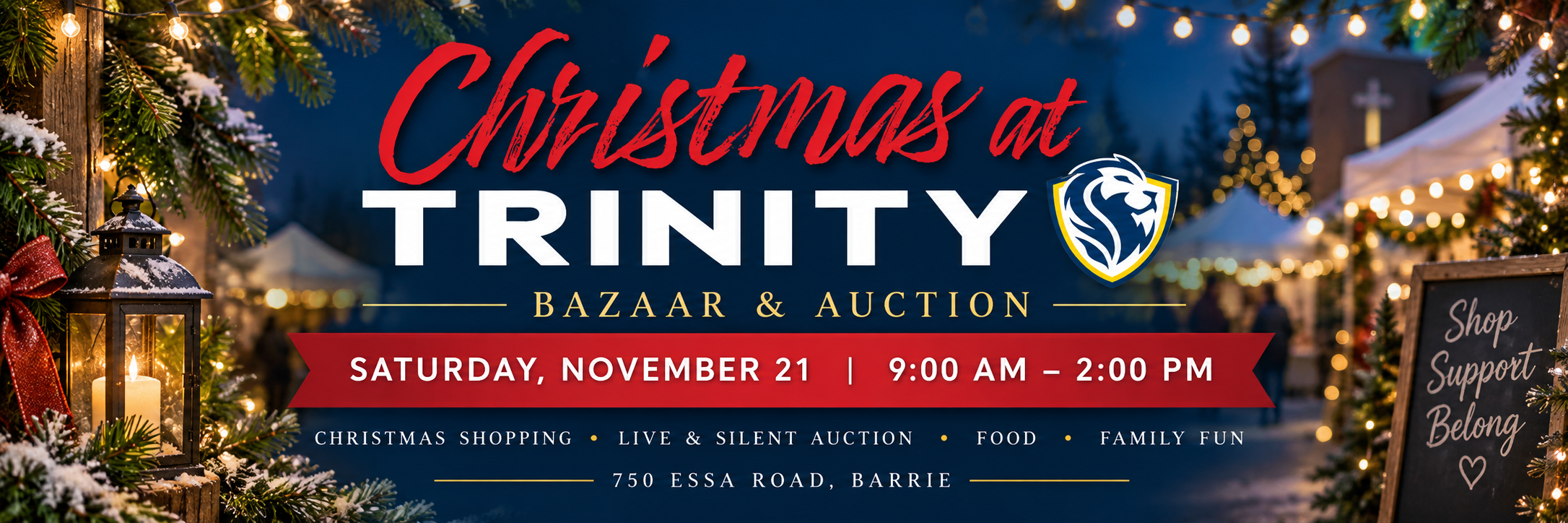 Trinity Christmas Bazaar and Auction