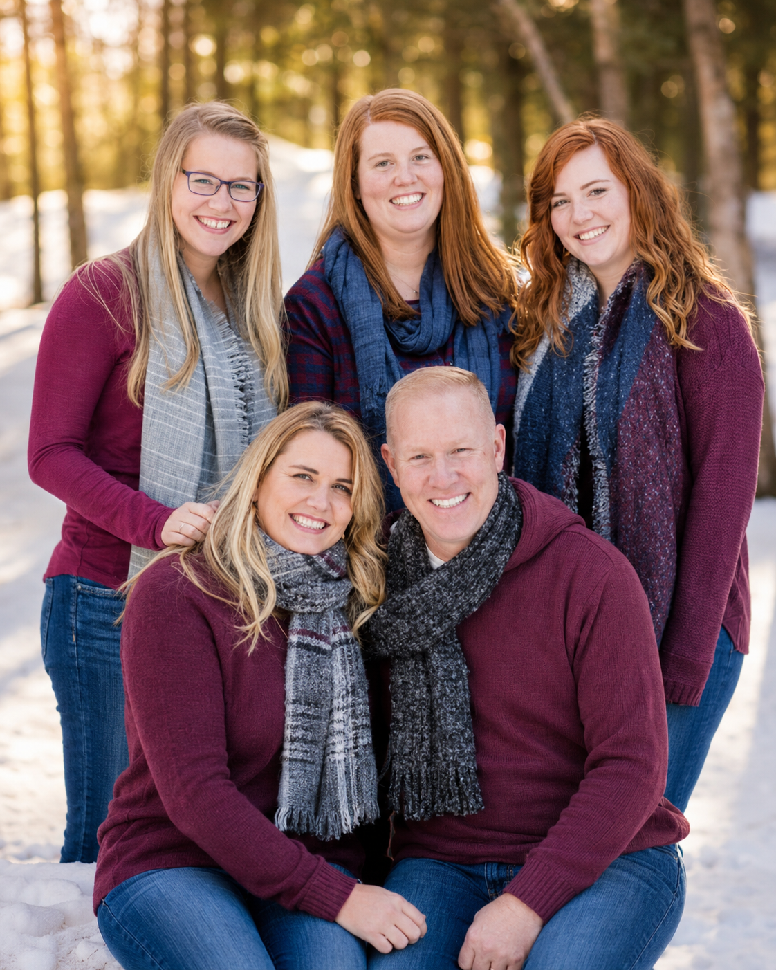 Jones Family Testimonial_Winter Family Portrait_Trinity