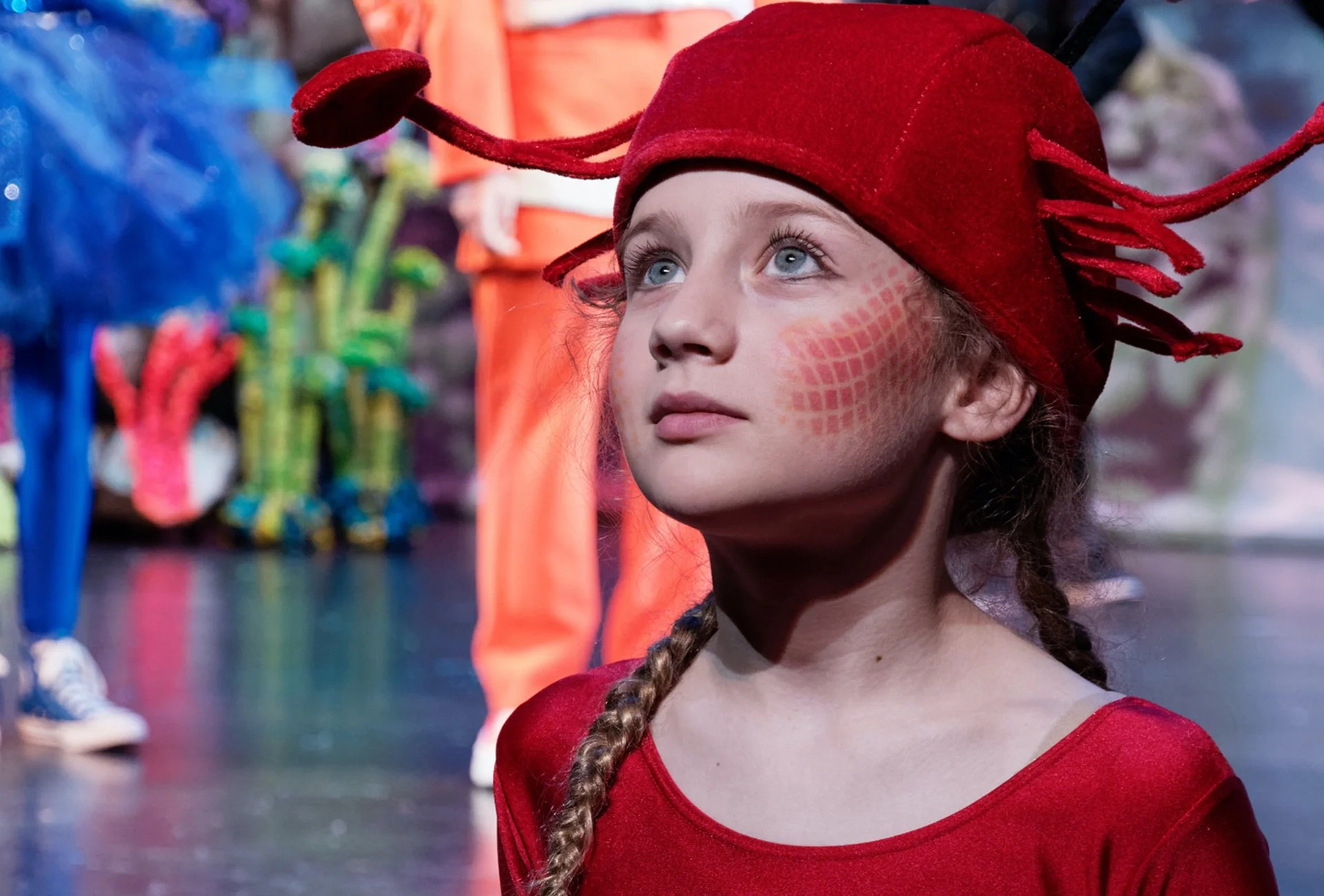 why theater matters, inspire, sponsor a child, tax deducible, confidence, south Asheville, PACA, The Performing Arts Company of Asheville, support, donate, 501c-3, donation, Nemo JR, lobster, how to help, scholarship, funding, donor, children