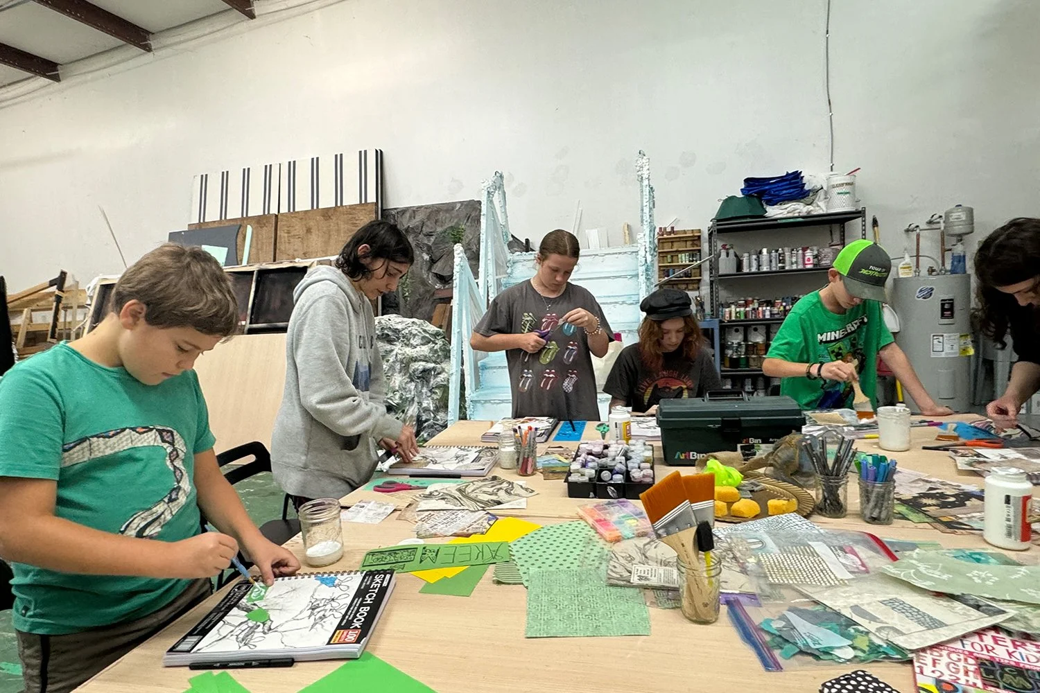 homeschool, homeschool classes, classes, enrichment, costume design, set design, theater tech, fine arts, instruction, prop creation, stagecraft, behind-the-scenes, class schedule, teen, collaboration, PACA, The Performing Arts Company of Asheville