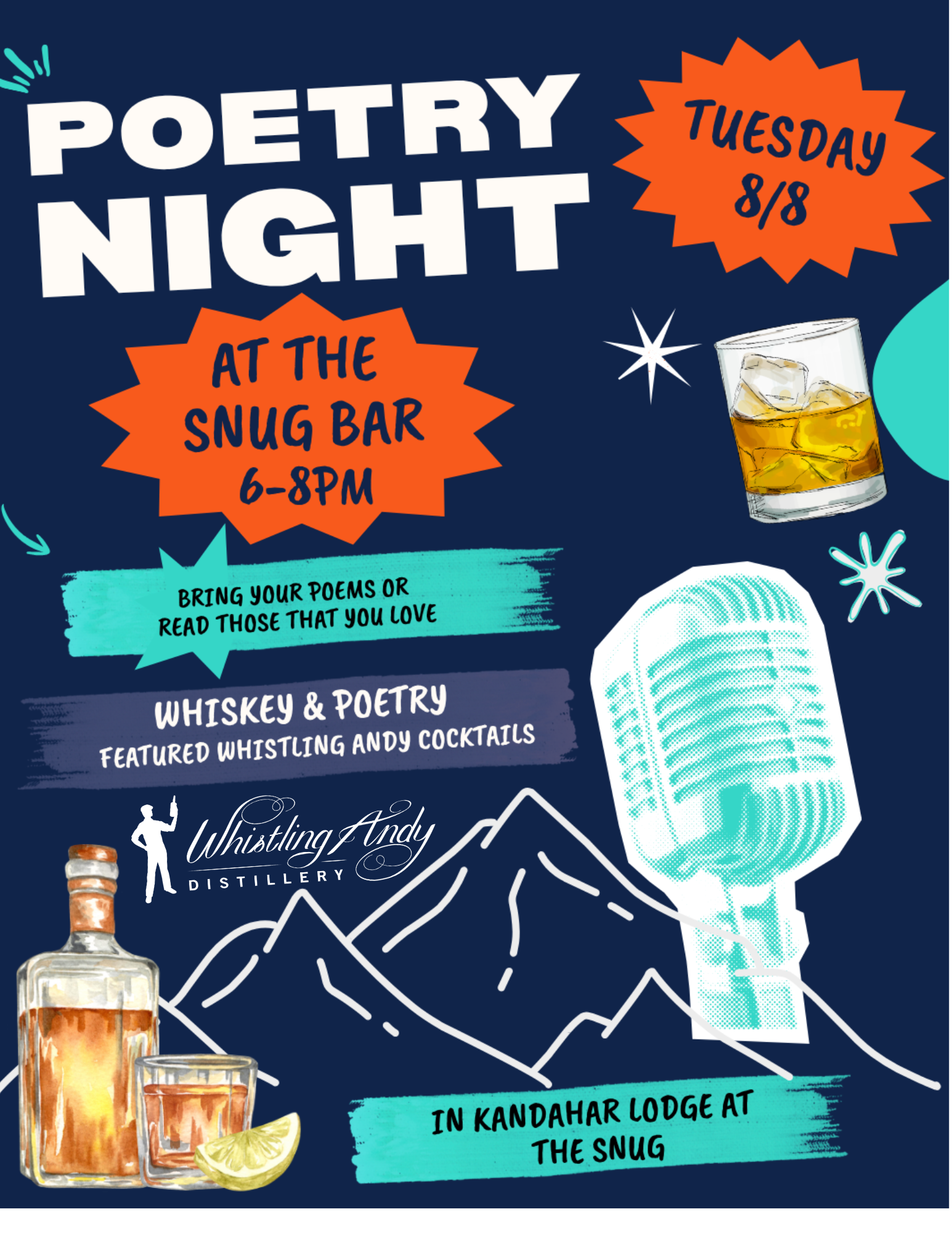 📖🥃 A Night of Poetry at The Snug