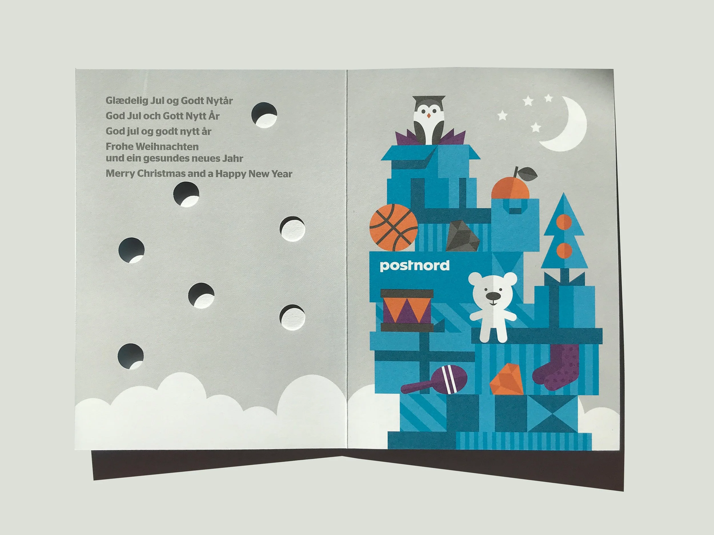 POSTNORD - Graphic design Christmas card