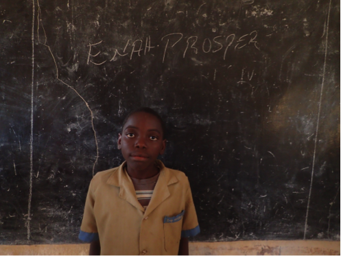 Enah Prosper, GTC Waindu, Form 3: 

My name is Enah Prosper, I was born on the 28th August 2002 and am 13 years old.  My mother is a tailor and my father is a trader. My parents live in the Central region, in a town called Mutengene. My father wanted