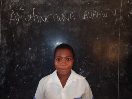 Afuhnchung Laurentine, GTC Waindu, Form 5: 

My name is Afucnchun Laurentine and I was born on May 27, 2001.  I used to live with my mother during primary school, but now I live with my aunt. I have seven sisters. My father is a taxi driver and my mo