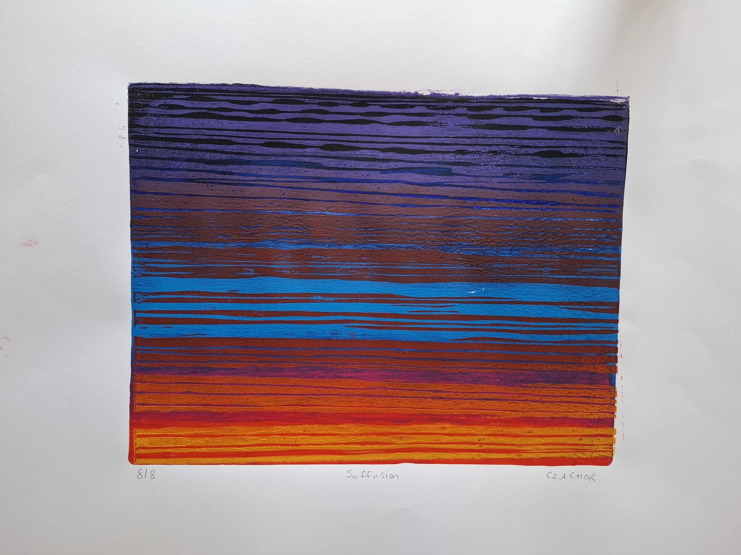 Suffusion Linocut