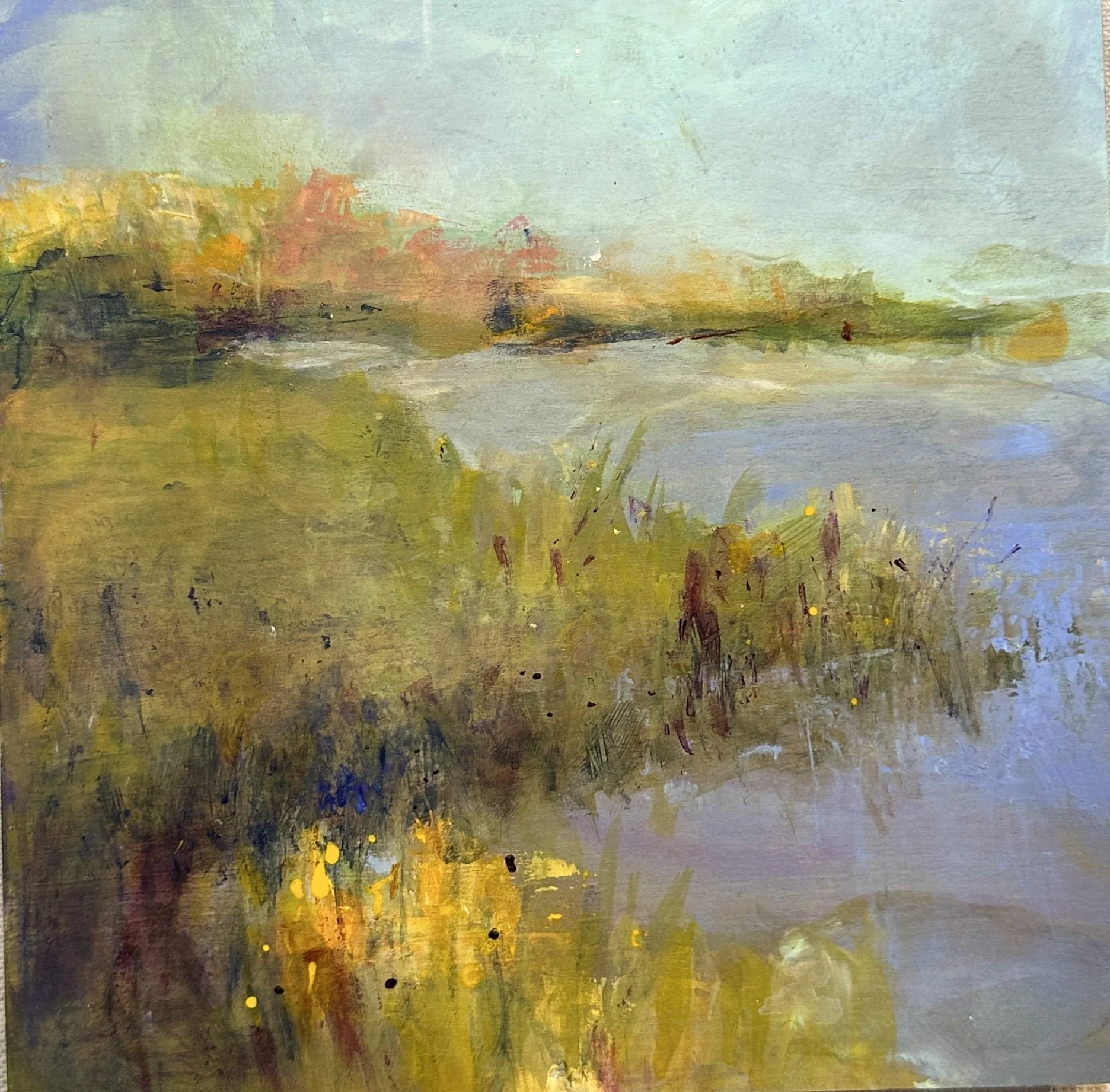 Painting by Kathy Francis.  See this and more at the Community Art Center of Switzerland County in Vevay, Indiana.