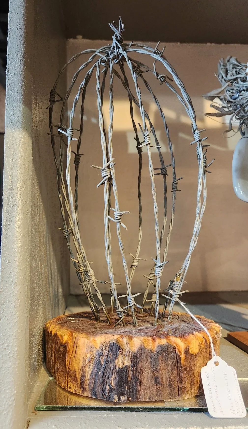 Crafted by artist Richard Drake. See this and more at the Community Art Center of Switzerland County in Vevay, Indiana.