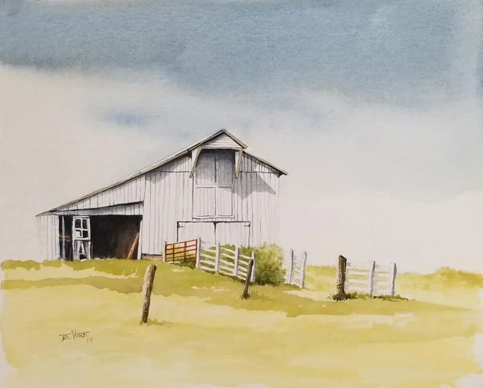 Painting by artist Ron DeVore. See this and more at the Community Art Center of Switzerland County in Vevay, Indiana.