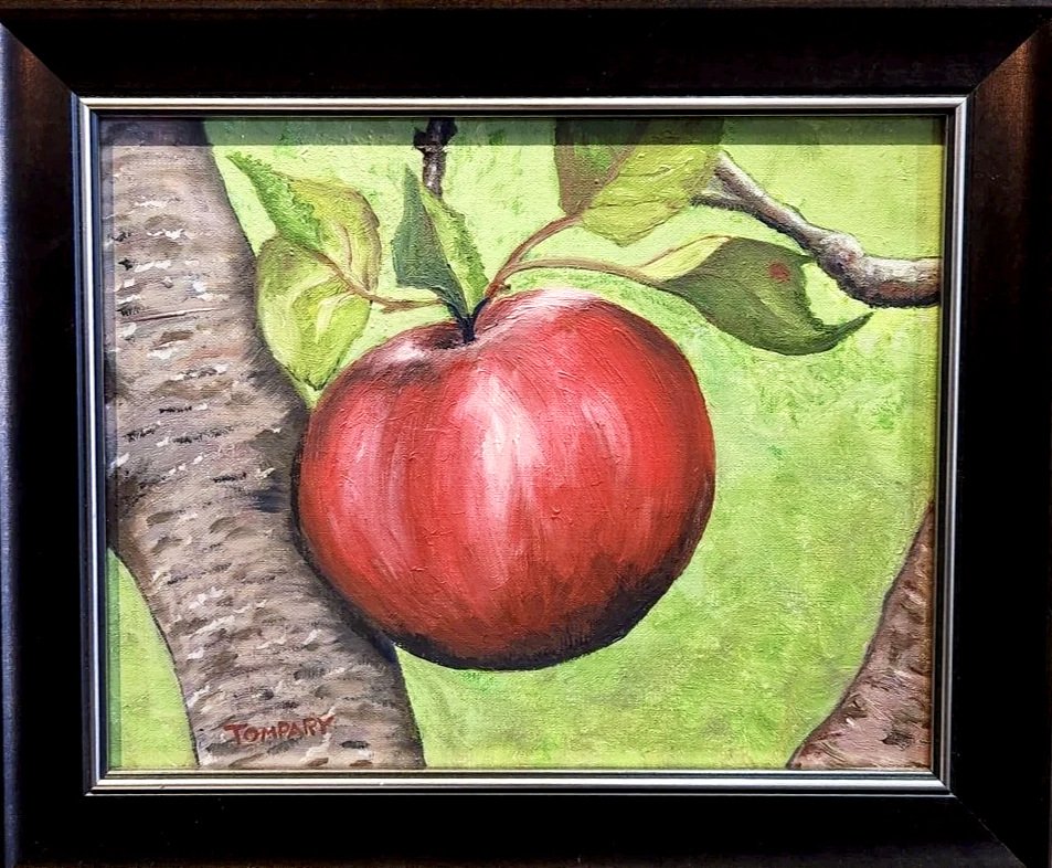 A beautiful painting created by artist Barbara Tompary,  located at the Community Art Center of Switzerland County in Vevay, Indiana
